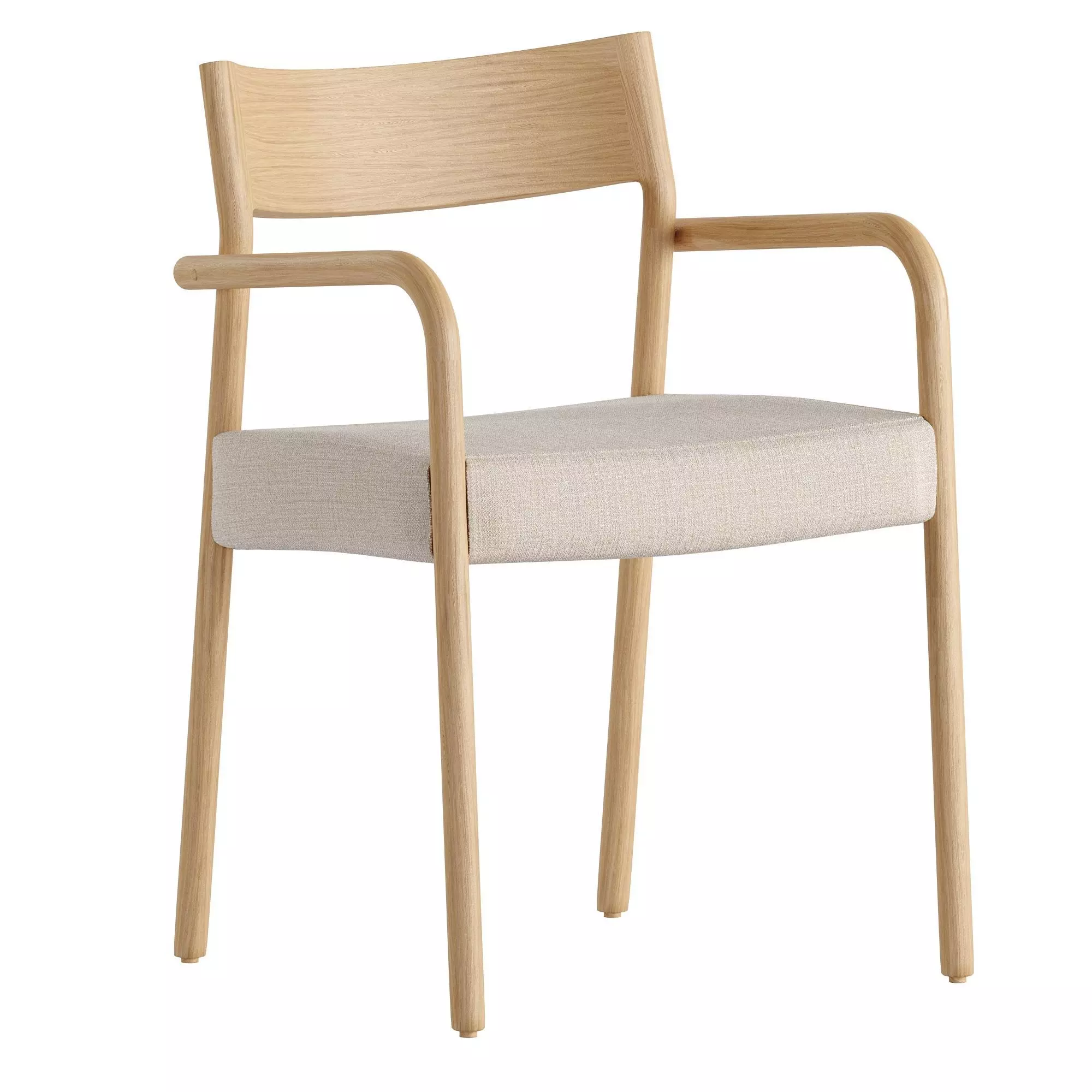 Falconera chair Low-poly 3D model_0