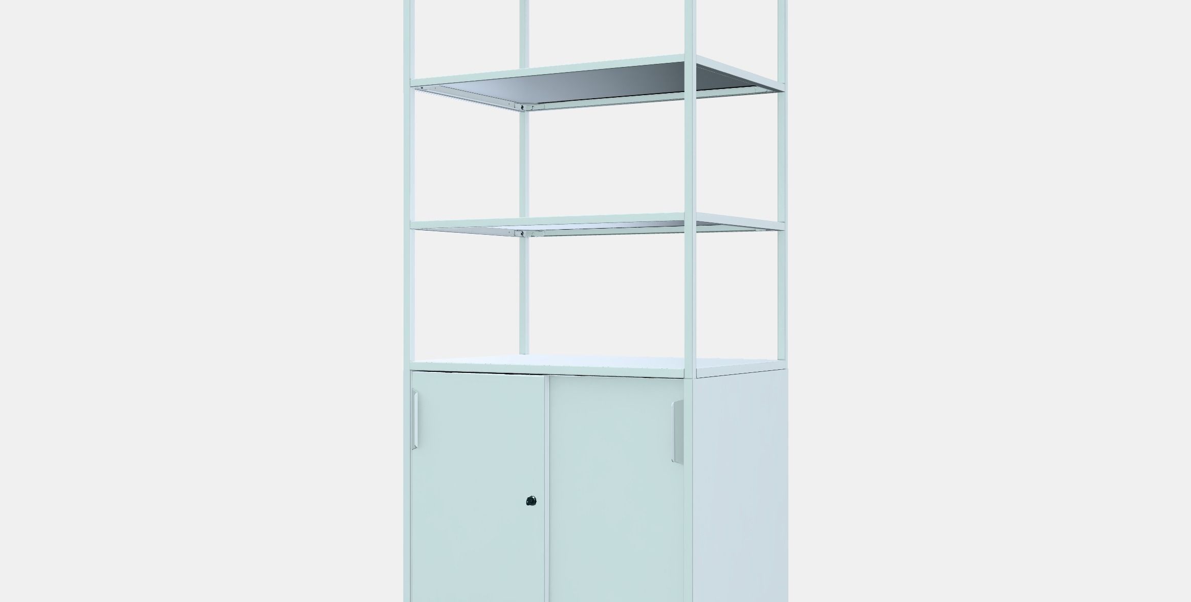 TROTTEN Cabinet with sliding doors 1 Low-poly 3D model_13