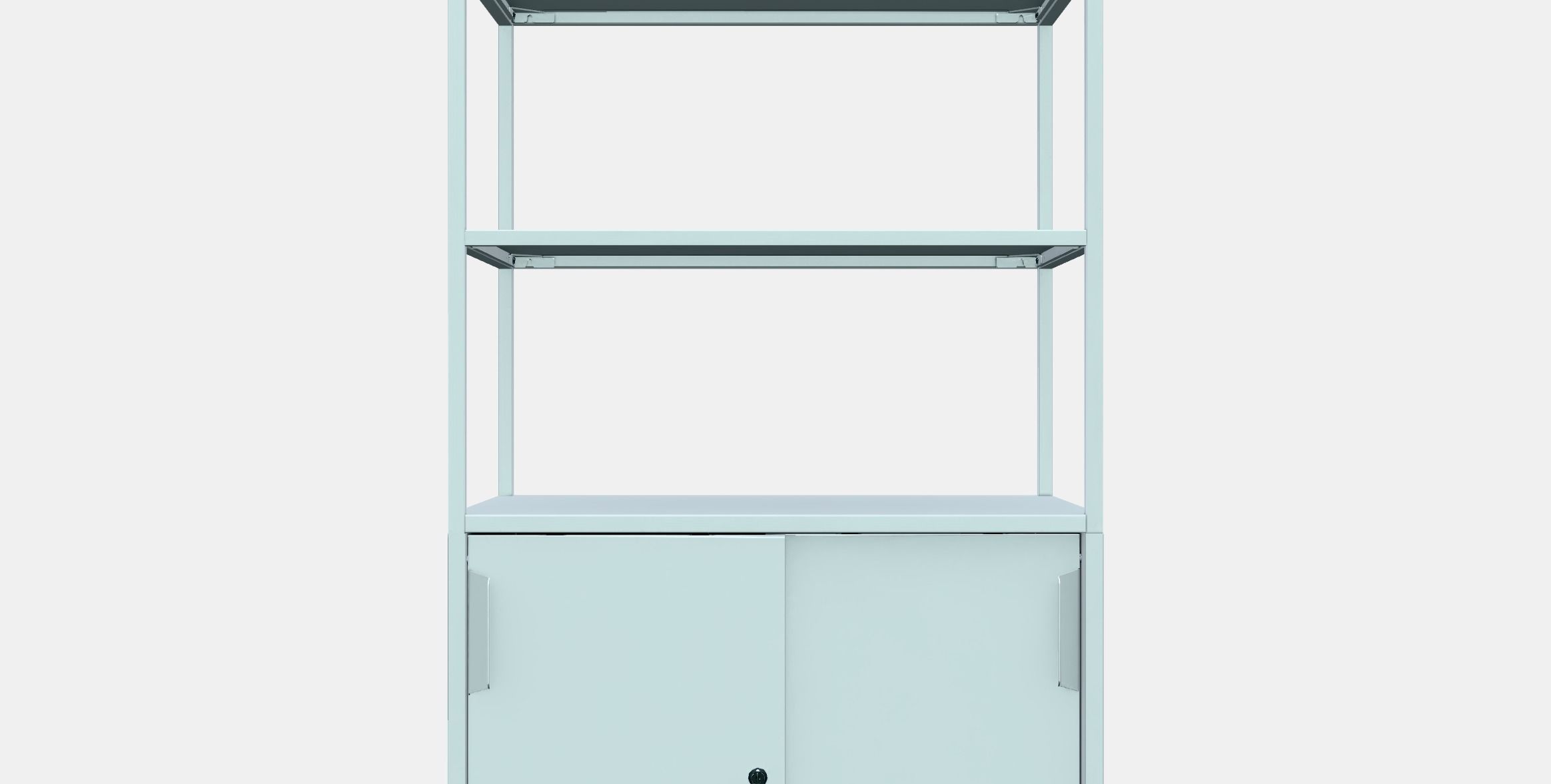 TROTTEN Cabinet with sliding doors 1 Low-poly 3D model_11