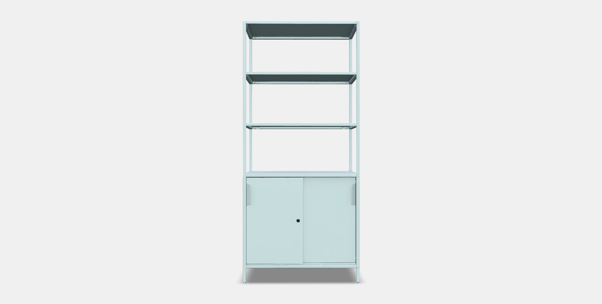TROTTEN Cabinet with sliding doors 1 Low-poly 3D model_10