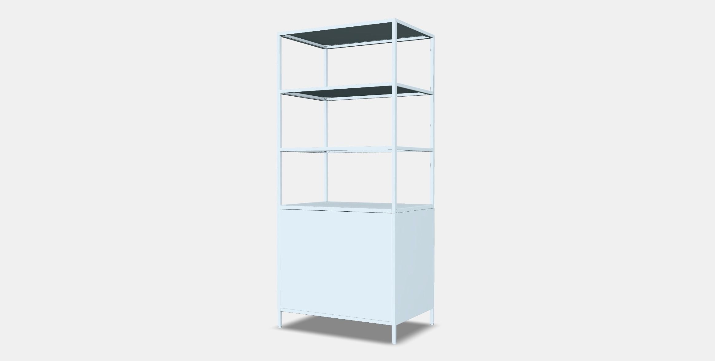 TROTTEN Cabinet with sliding doors 1 Low-poly 3D model_5