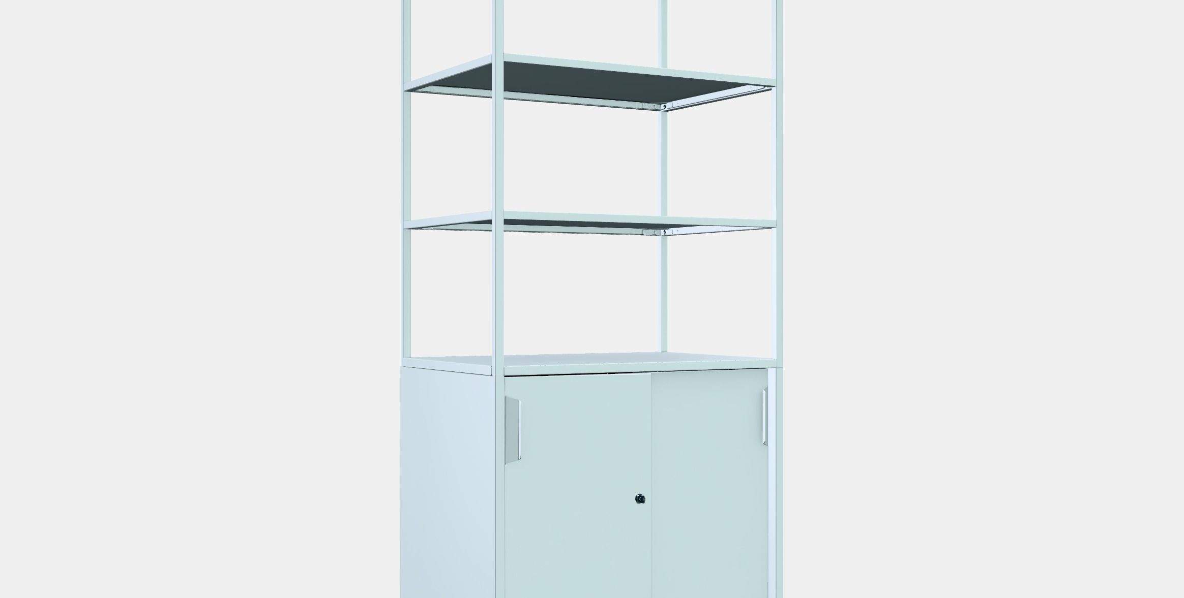 TROTTEN Cabinet with sliding doors 1 Low-poly 3D model_9