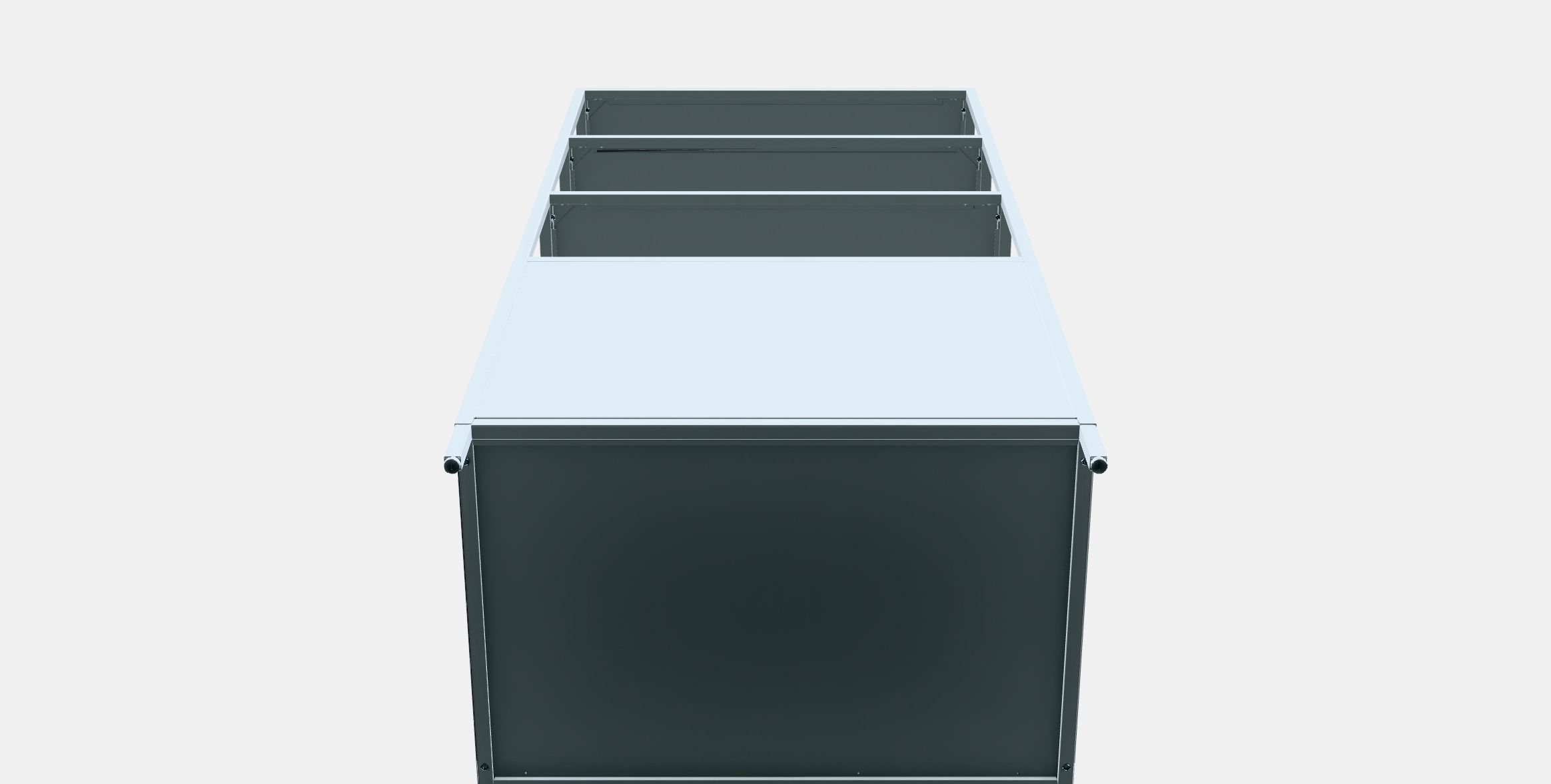 TROTTEN Cabinet with sliding doors 1 Low-poly 3D model_8