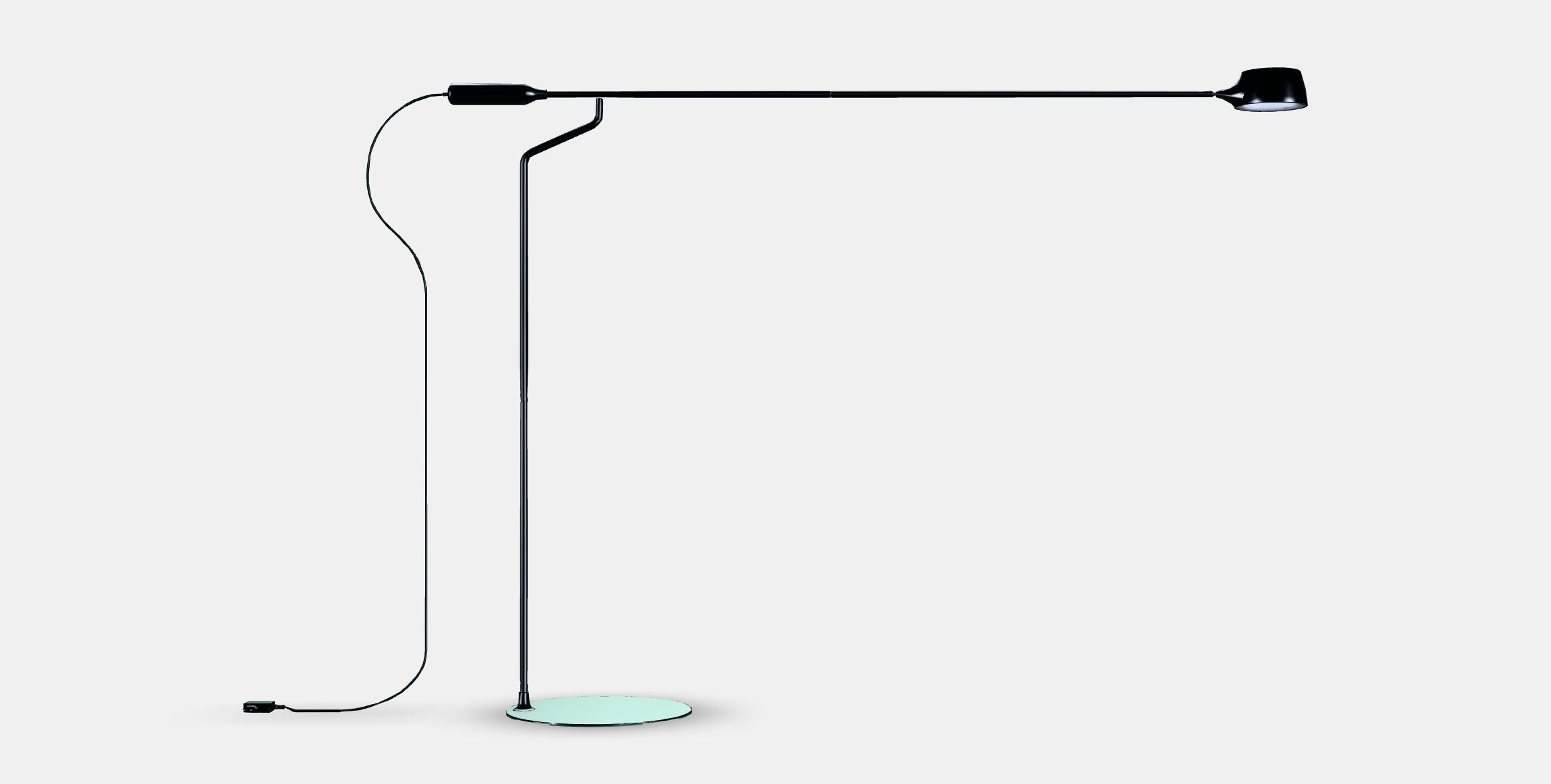 VAGHOJD LED floor lamp Low-poly 3D model_15