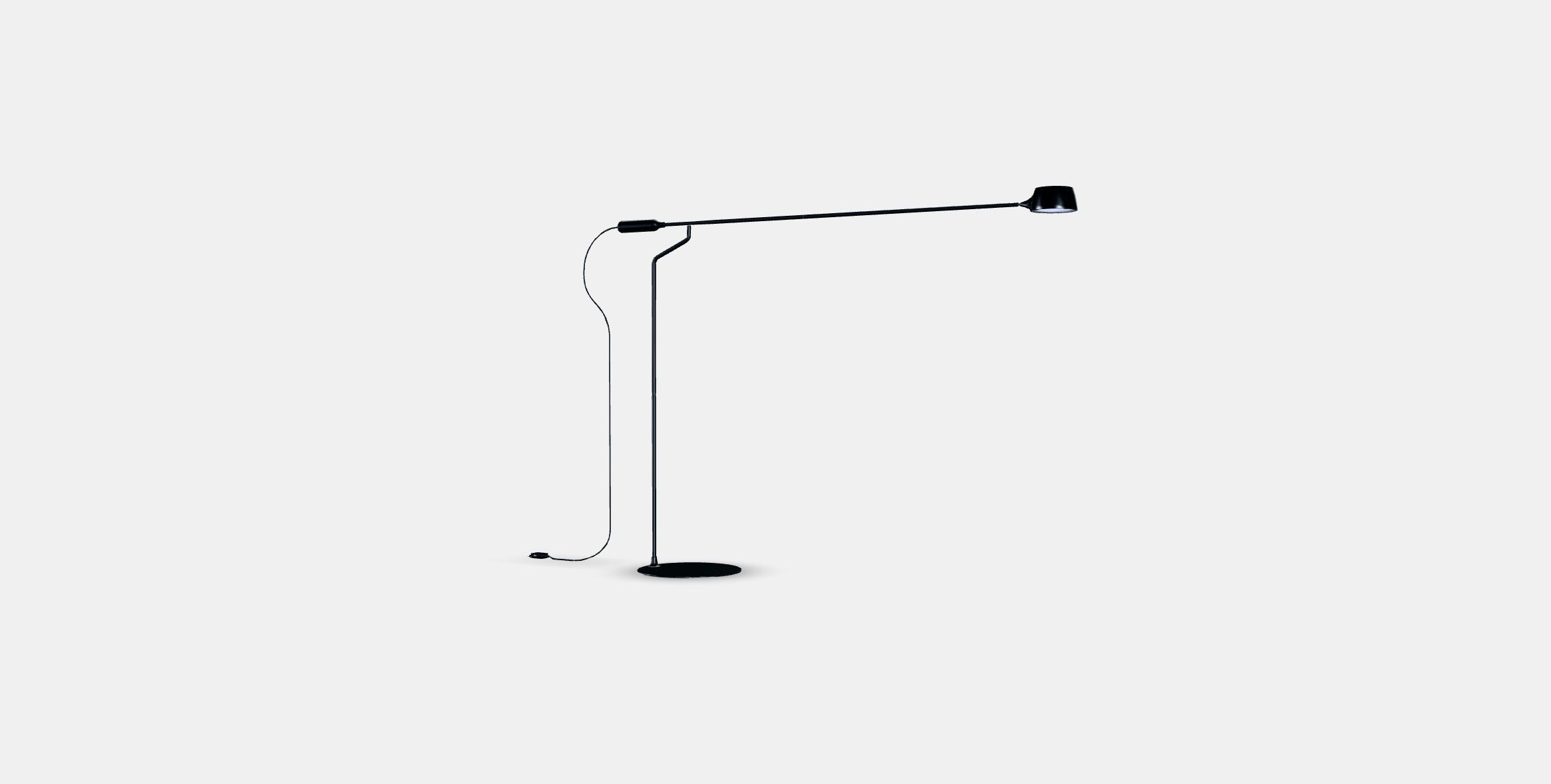 VAGHOJD LED floor lamp Low-poly 3D model_5