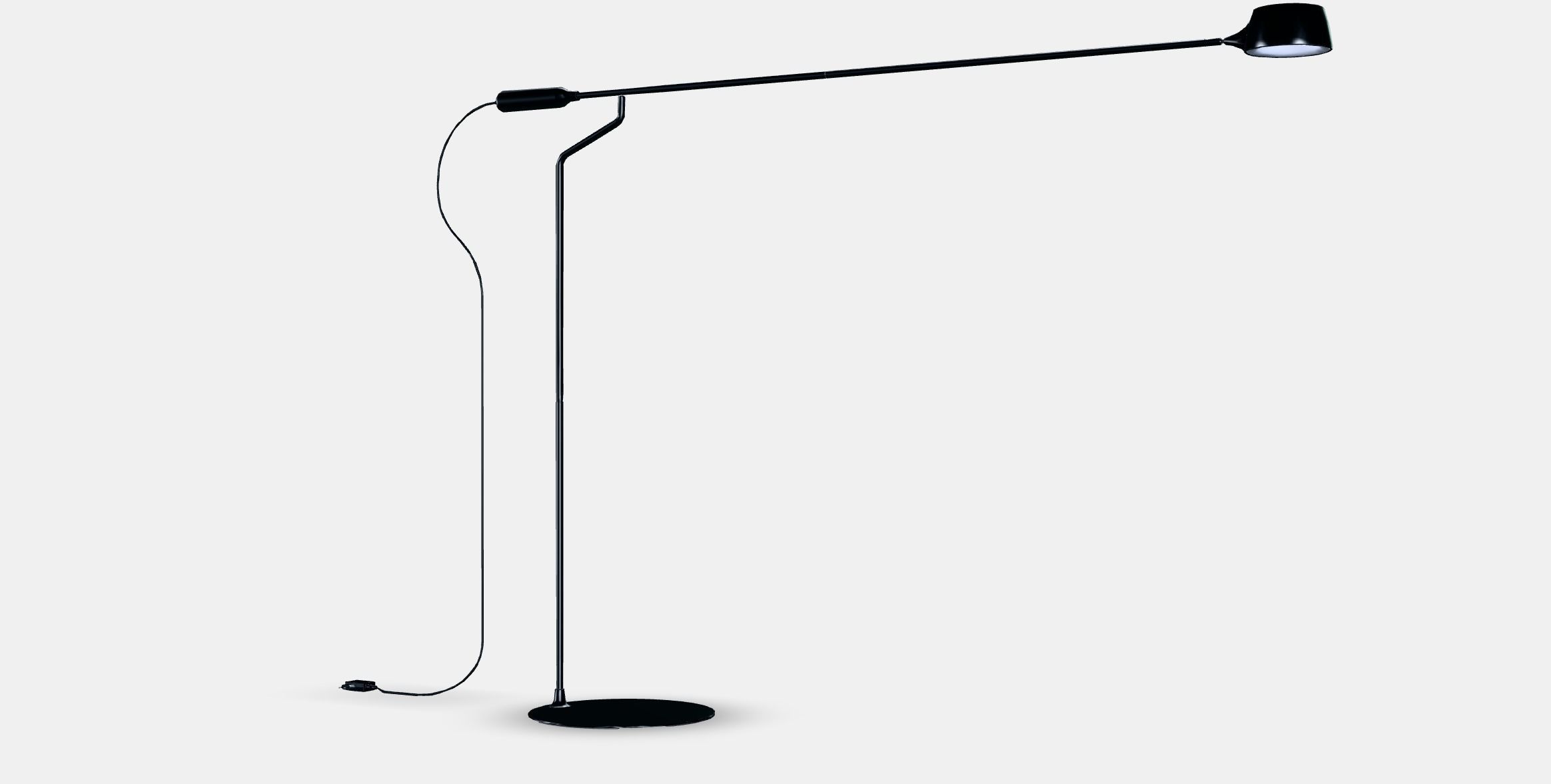 VAGHOJD LED floor lamp Low-poly 3D model_6