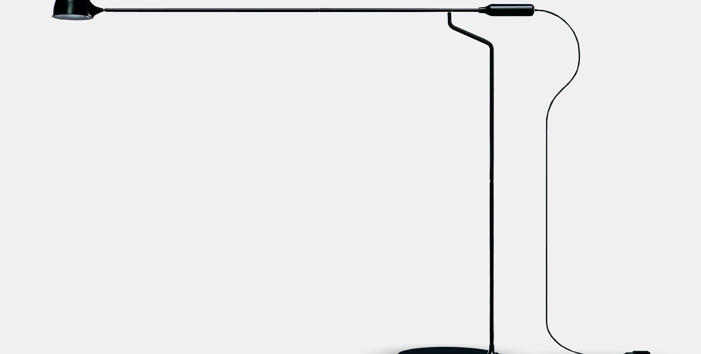 VAGHOJD LED floor lamp Low-poly 3D model_11