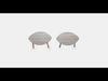 STOCKHOLM Nest of tables set of 2 Low-poly 3D model_1