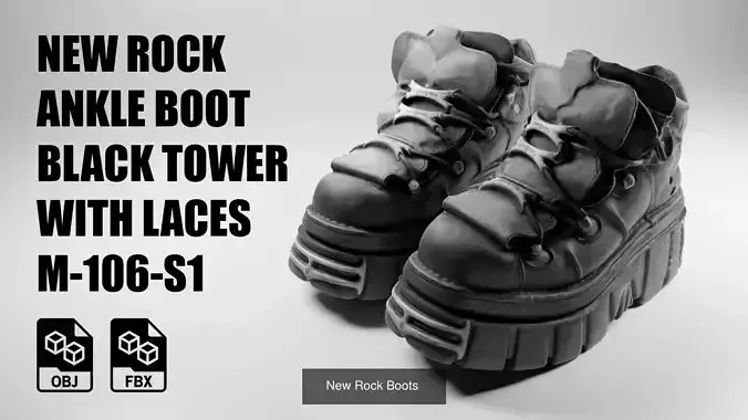 New Rock 3D Model Collection