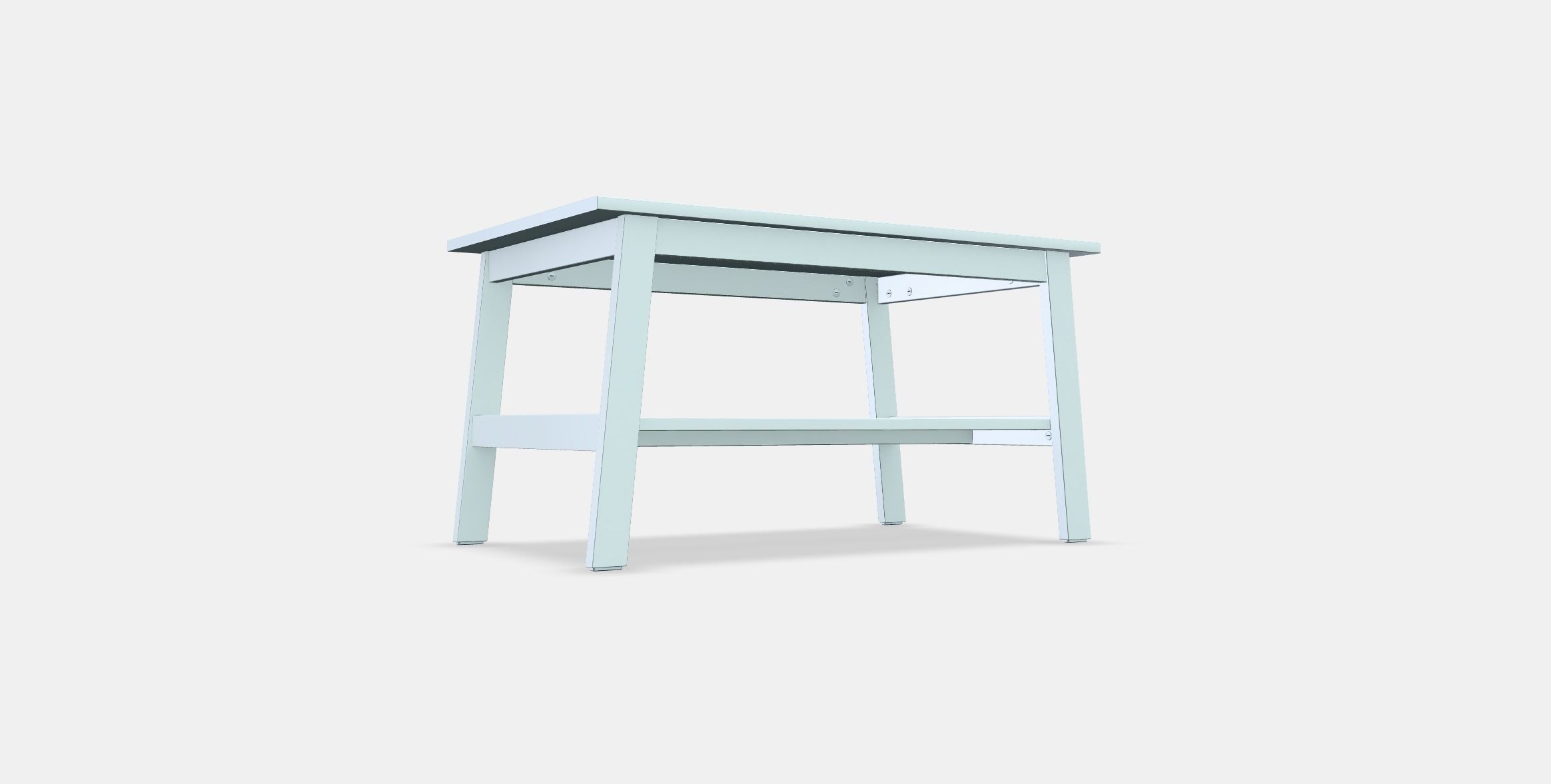 LUNNARP Coffee table Low-poly 3D model_2