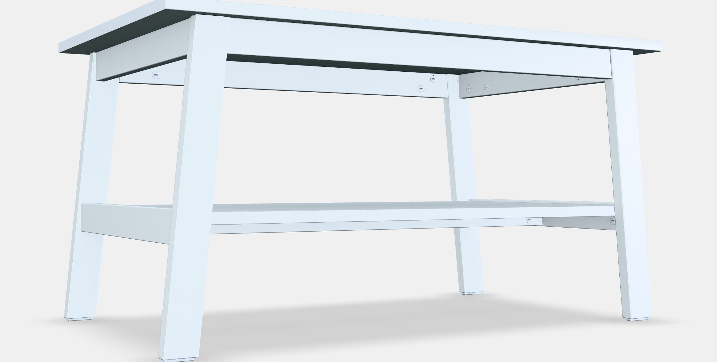 LUNNARP Coffee table Low-poly 3D model_3