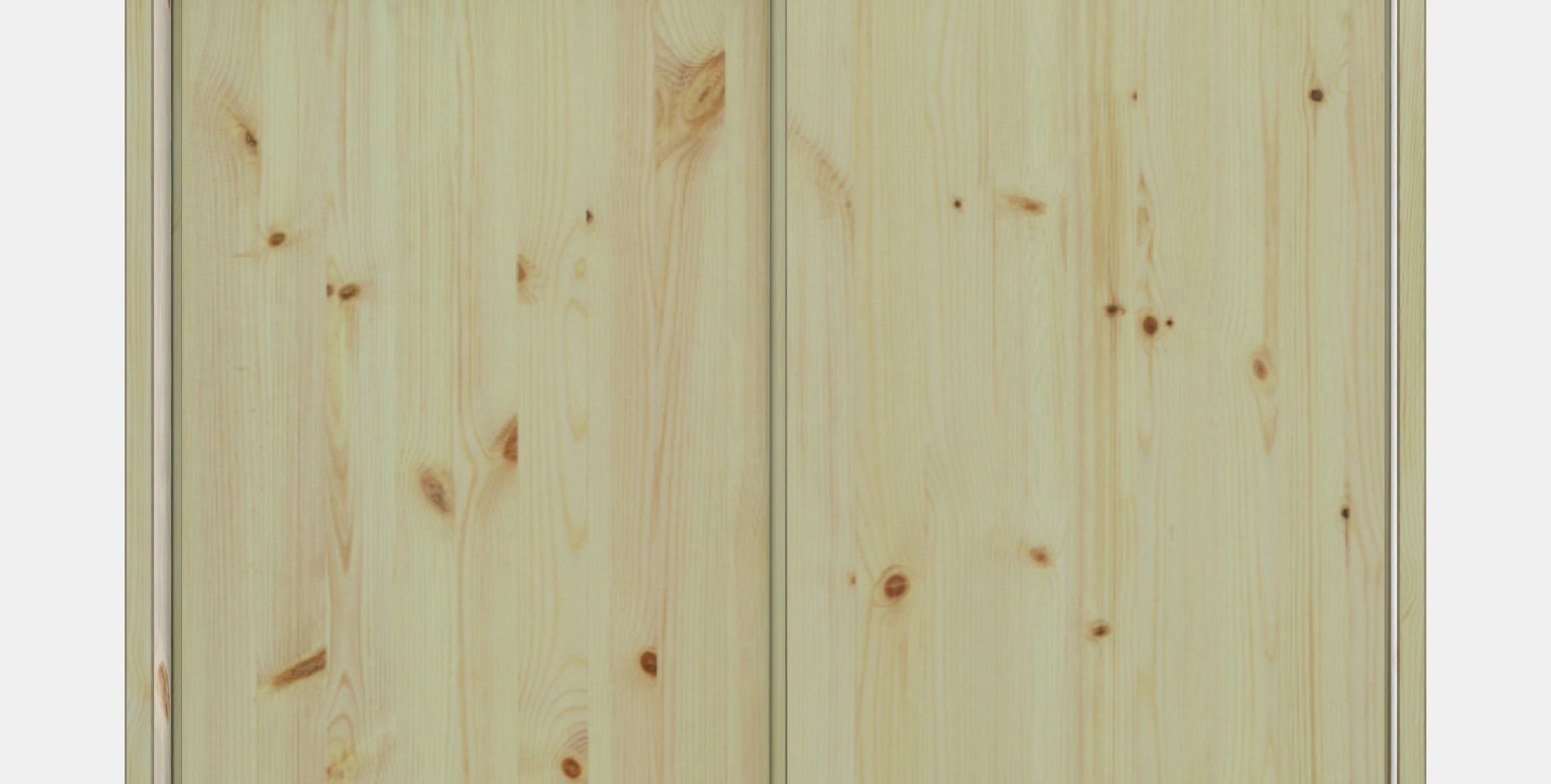 IVAR Cabinet with sliding doors Low-poly 3D model_9