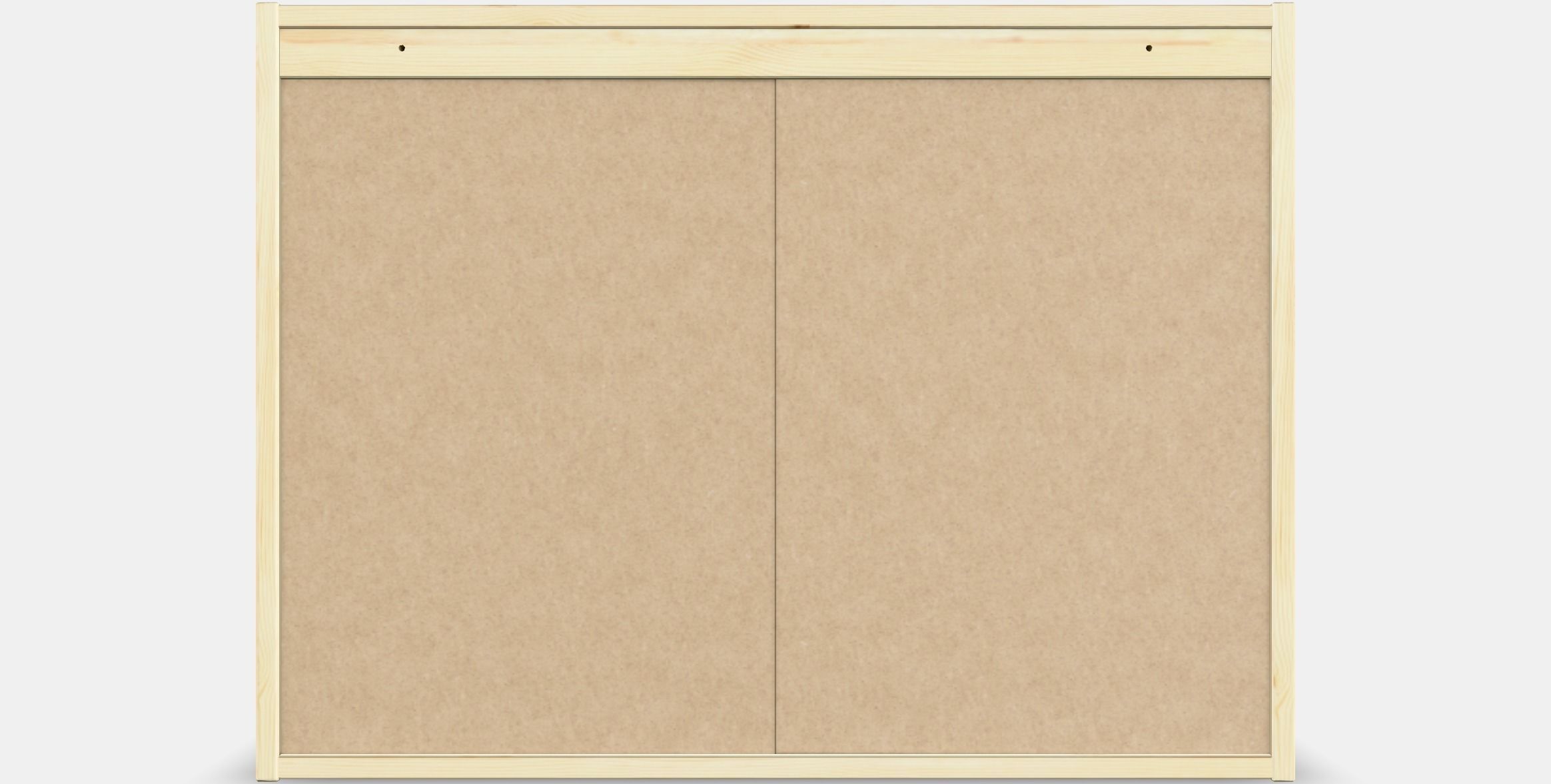 IVAR Cabinet with sliding doors Low-poly 3D model_15