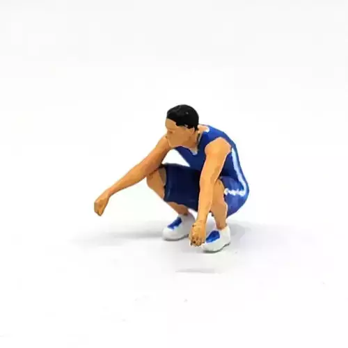 Figure Mahmud basket skala 1-64 diorama miniature