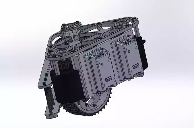 Swerve mount mk4i Spark Max SwerveVertical orientation Free 3D print model