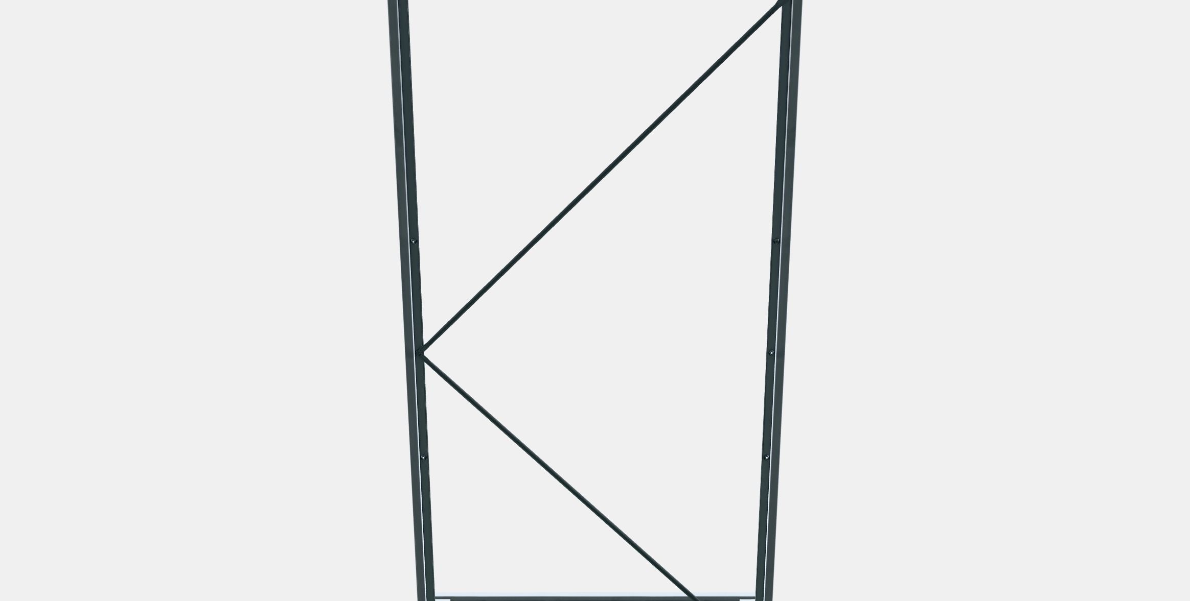 HEMNES Bed frame 3 Low-poly 3D model_8