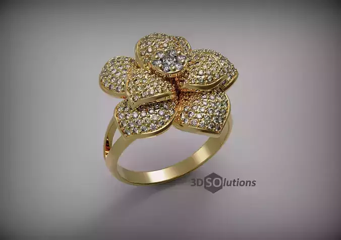 Ring - flower
