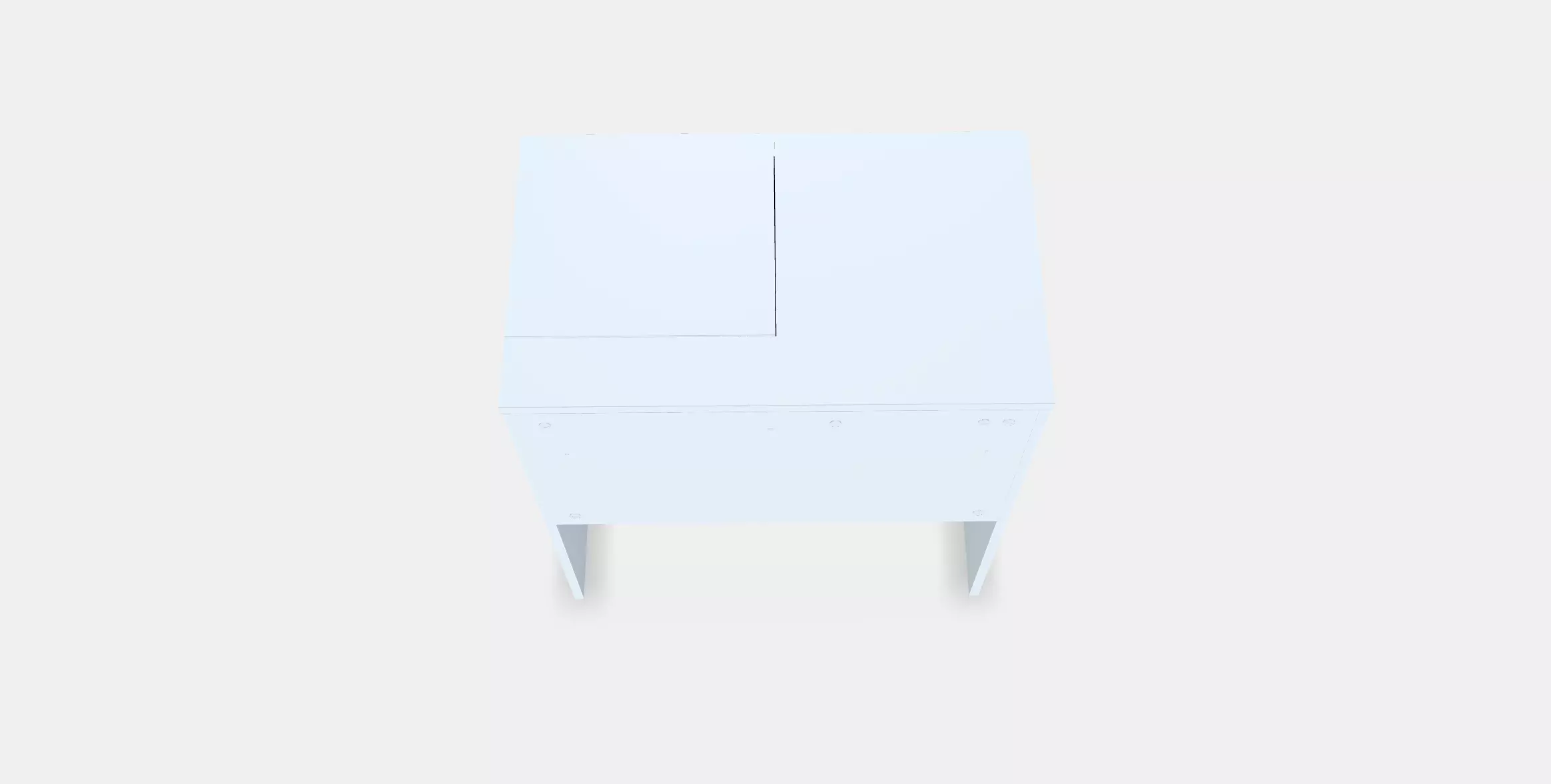 BRIMNES Dressing table Low-poly 3D model