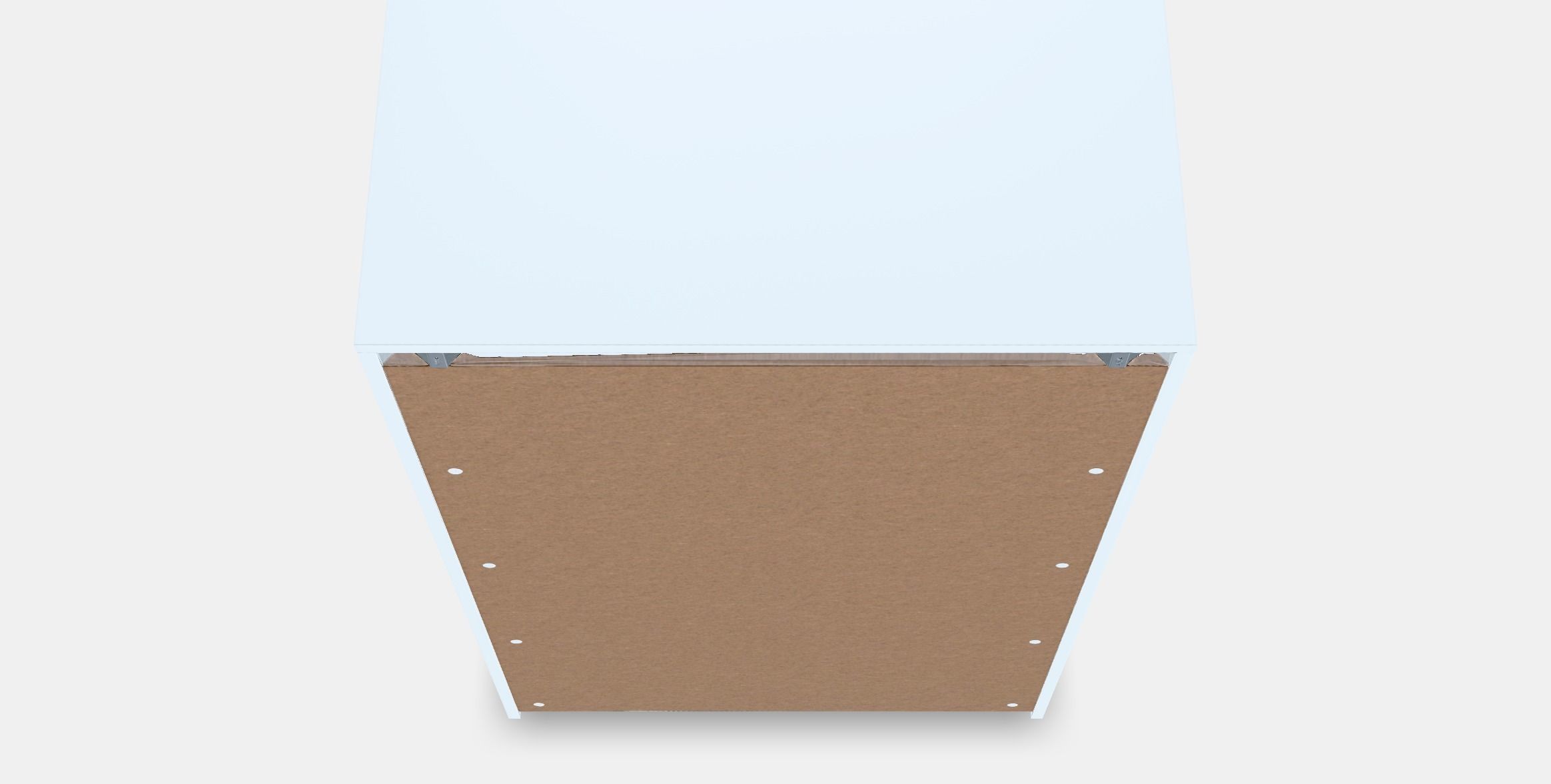 BRIMNES Chest of 4 drawers Low-poly 3D model_3