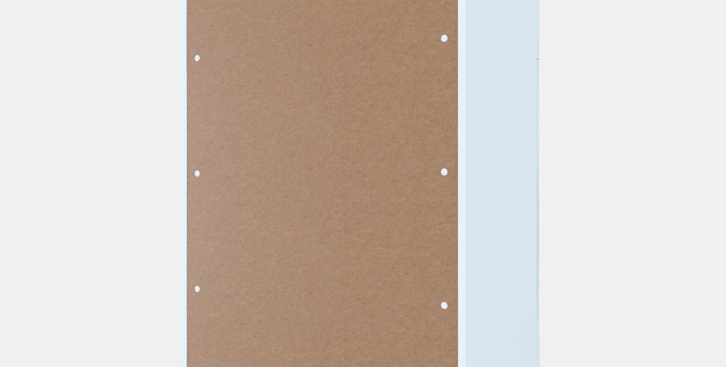 BRIMNES Chest of 4 drawers Low-poly 3D model_10