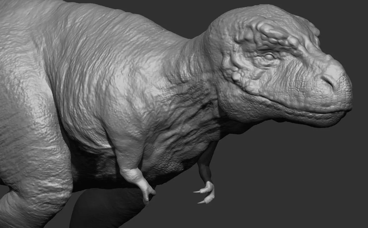 Tyrannosaurus rex Sue statue STL file for 3d printing 3D print model_0