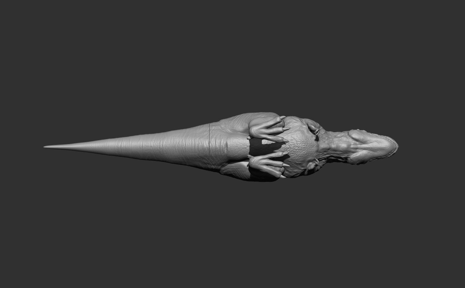 Tyrannosaurus rex Sue statue STL file for 3d printing 3D print model_3