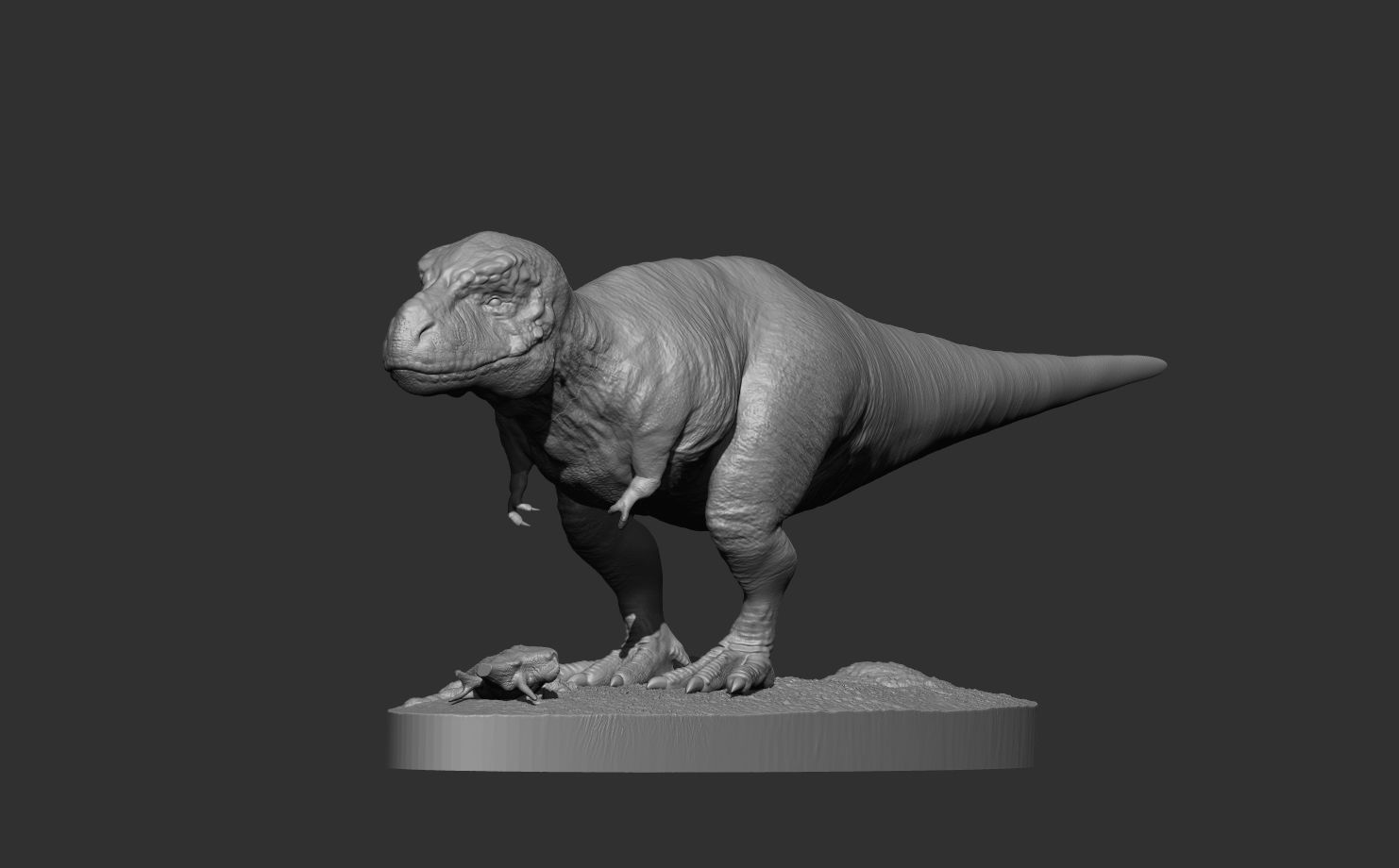 Tyrannosaurus rex Sue statue STL file for 3d printing 3D print model_1