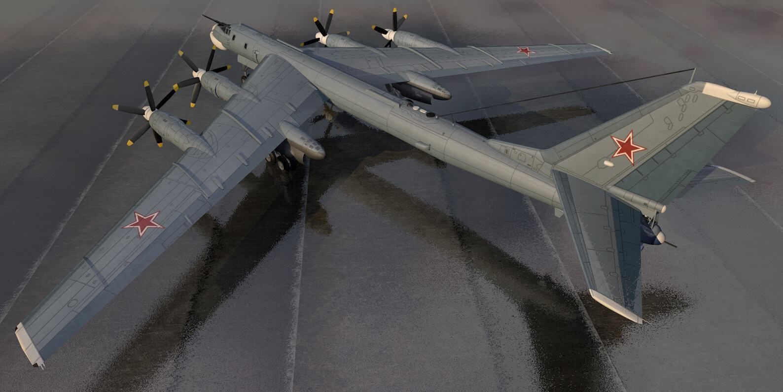 Tupolev Tu-95 Bear 3D model_1