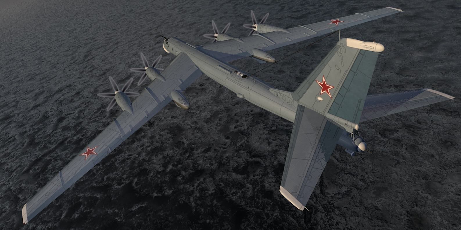 Tupolev Tu-95 Bear 3D model_9