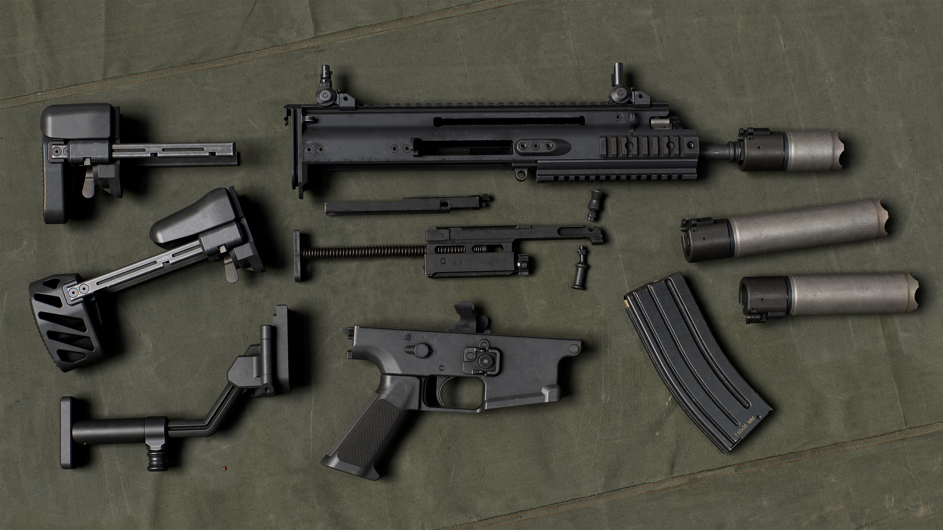 FN SCAR SC Low-poly 3D model_5