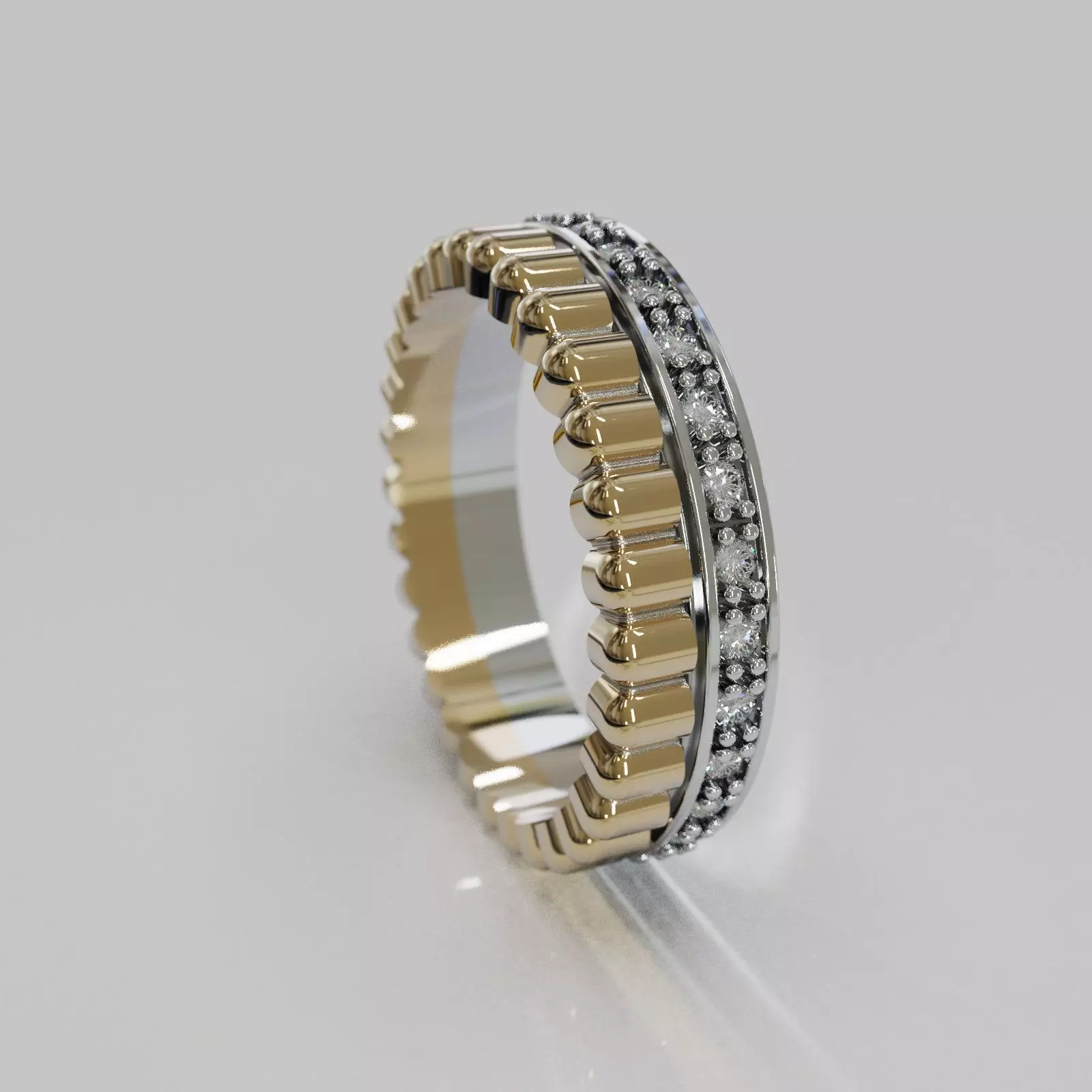 ring obr 603 3D print model_0