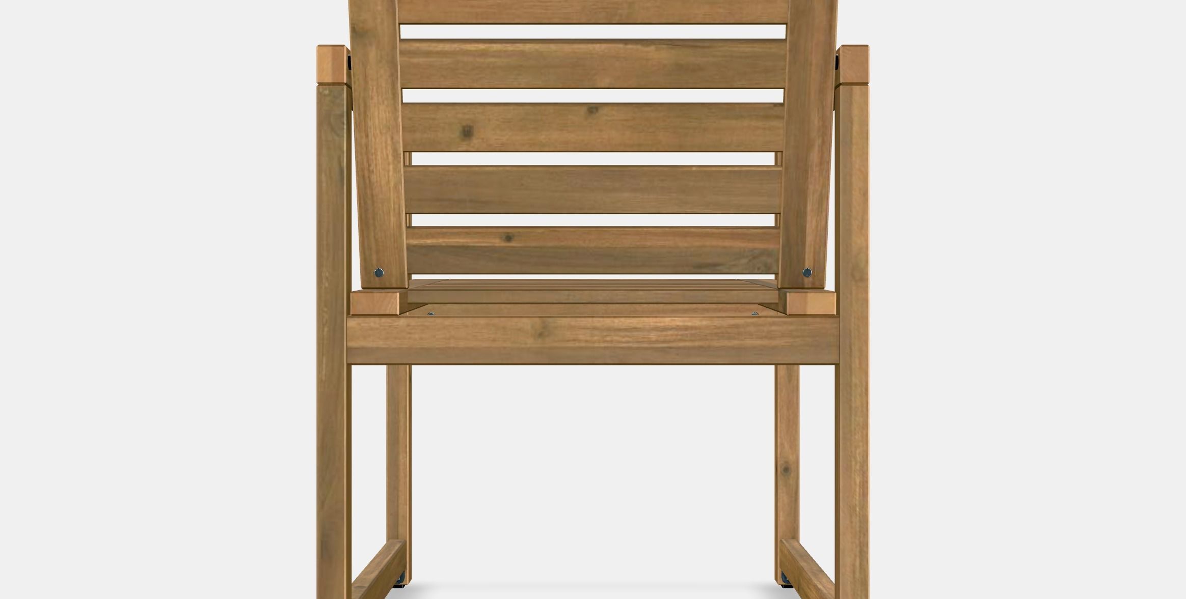 NAMMARO Chair with armrests outdoor Low-poly 3D model_14