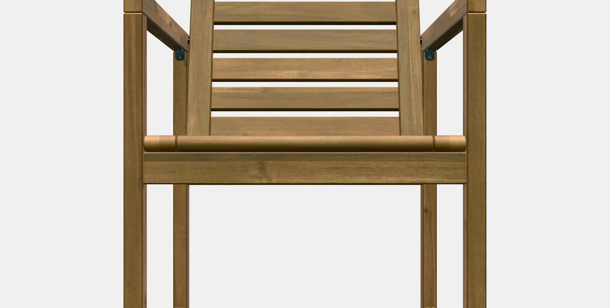 NAMMARO Chair with armrests outdoor Low-poly 3D model_11