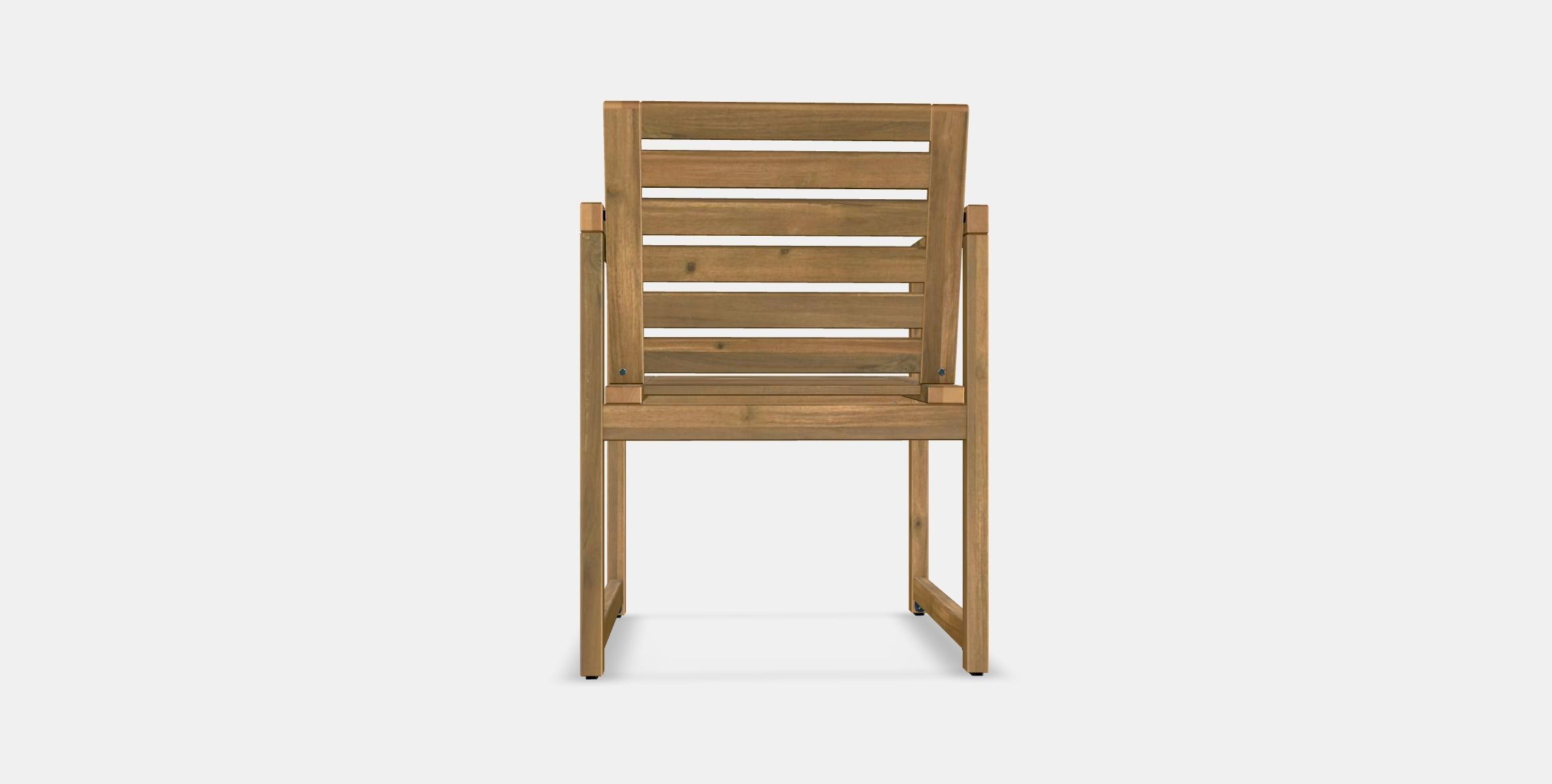 NAMMARO Chair with armrests outdoor Low-poly 3D model_16