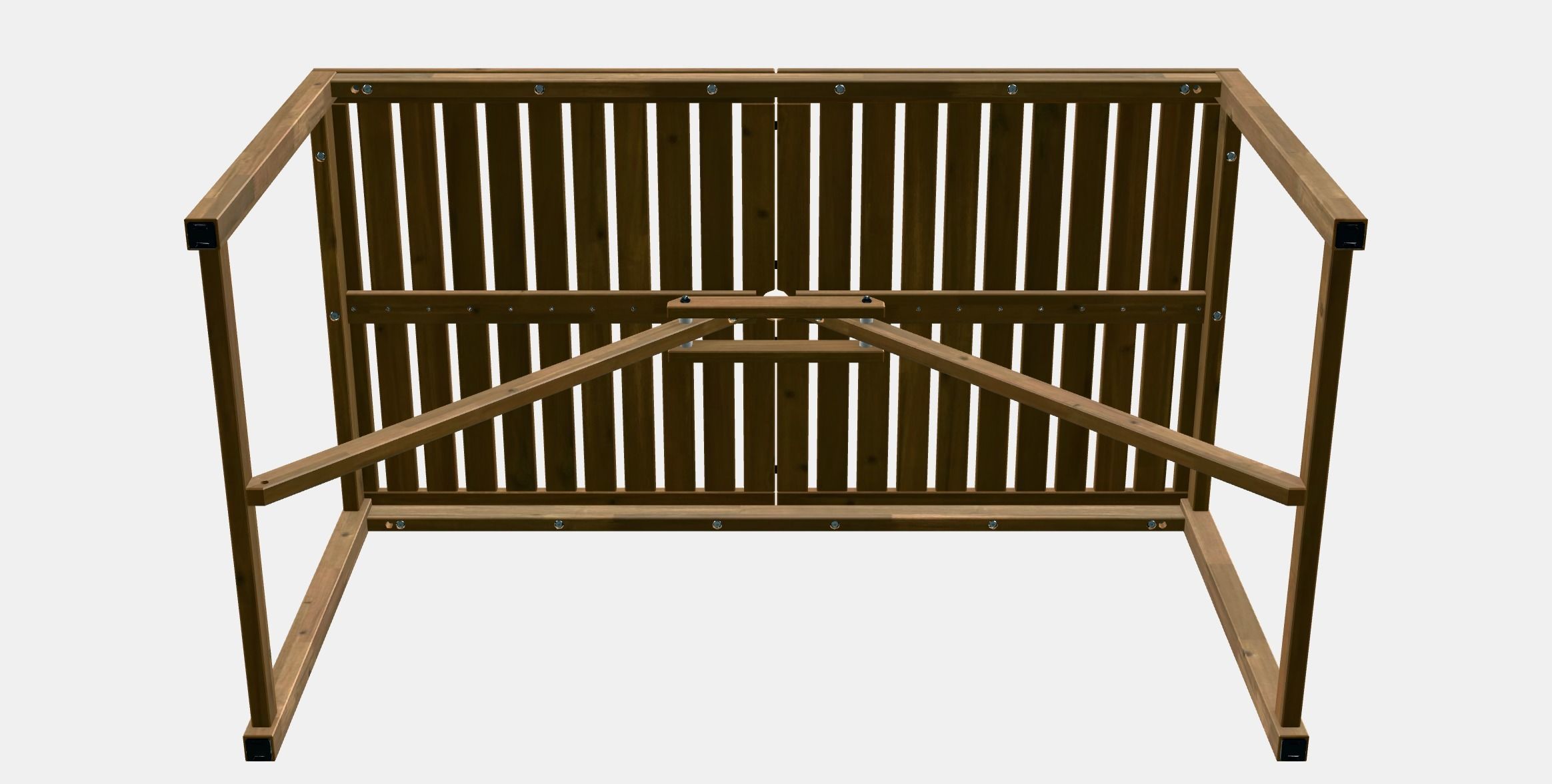 NAMMARO Table outdoor 1 Low-poly 3D model_7