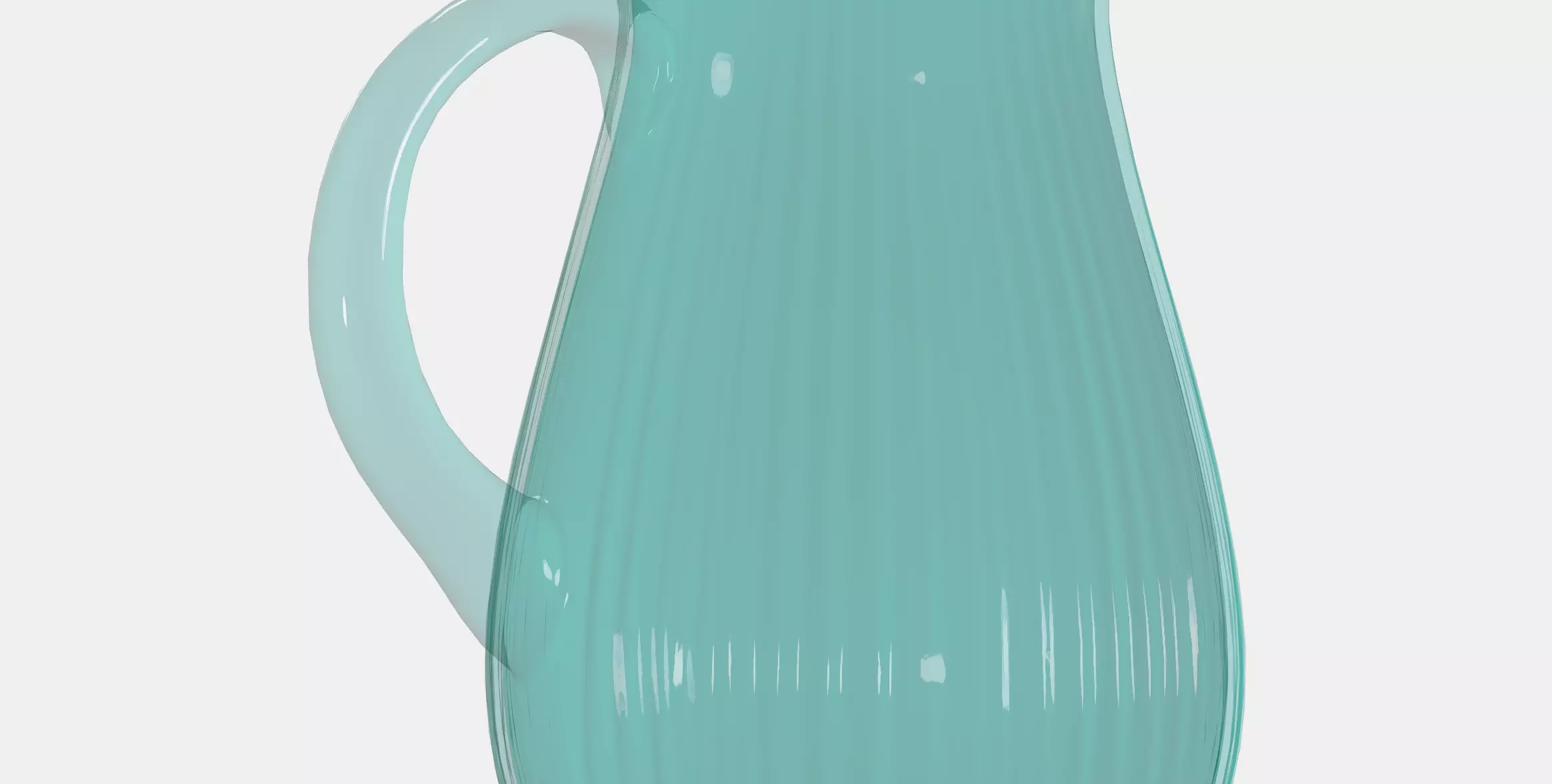 SOCIETY Jug Low-poly 3D model