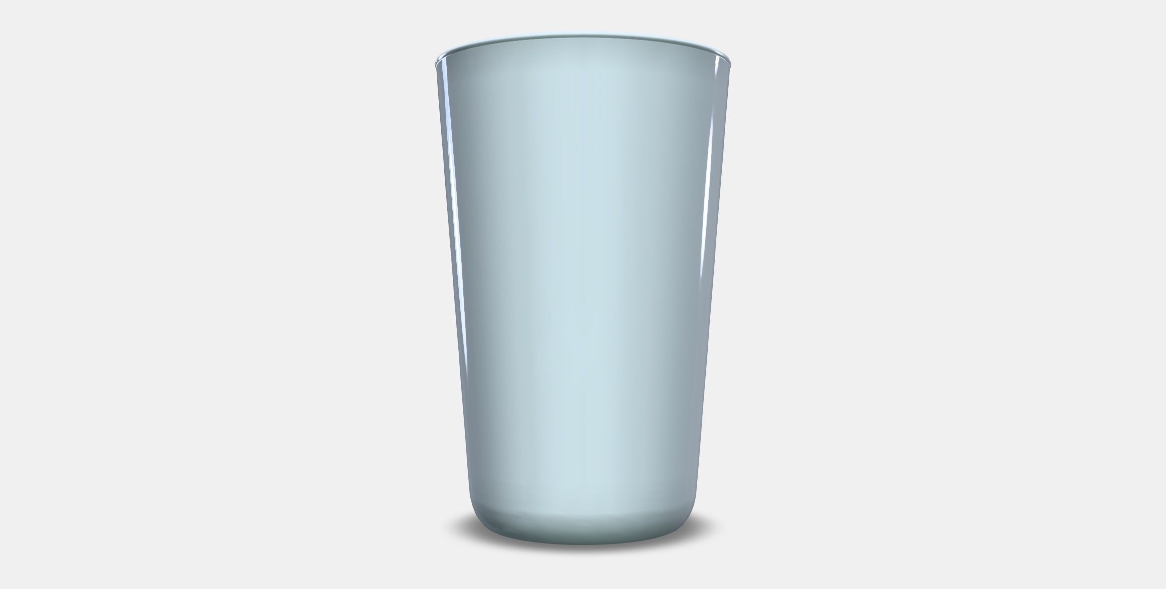 IKEA 365 Glass Low-poly 3D model_10