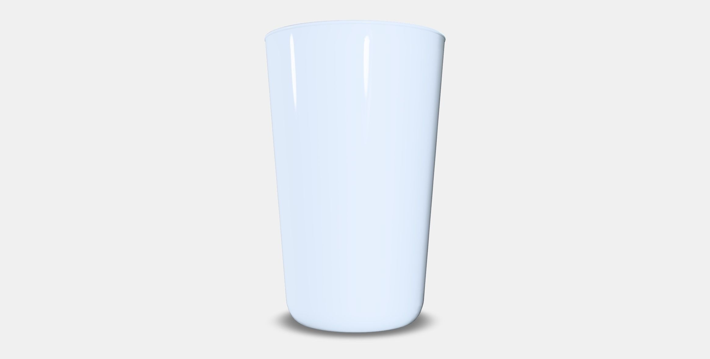 IKEA 365 Glass Low-poly 3D model_5