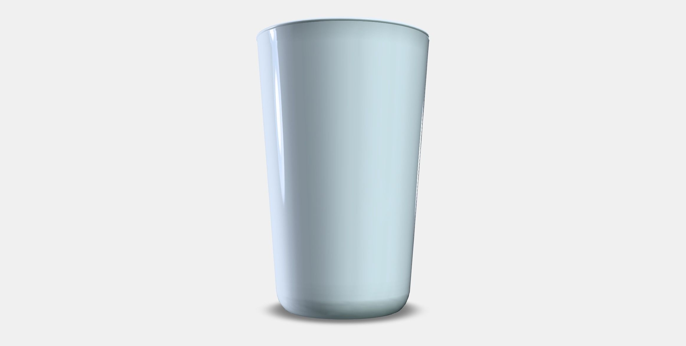IKEA 365 Glass Low-poly 3D model_4