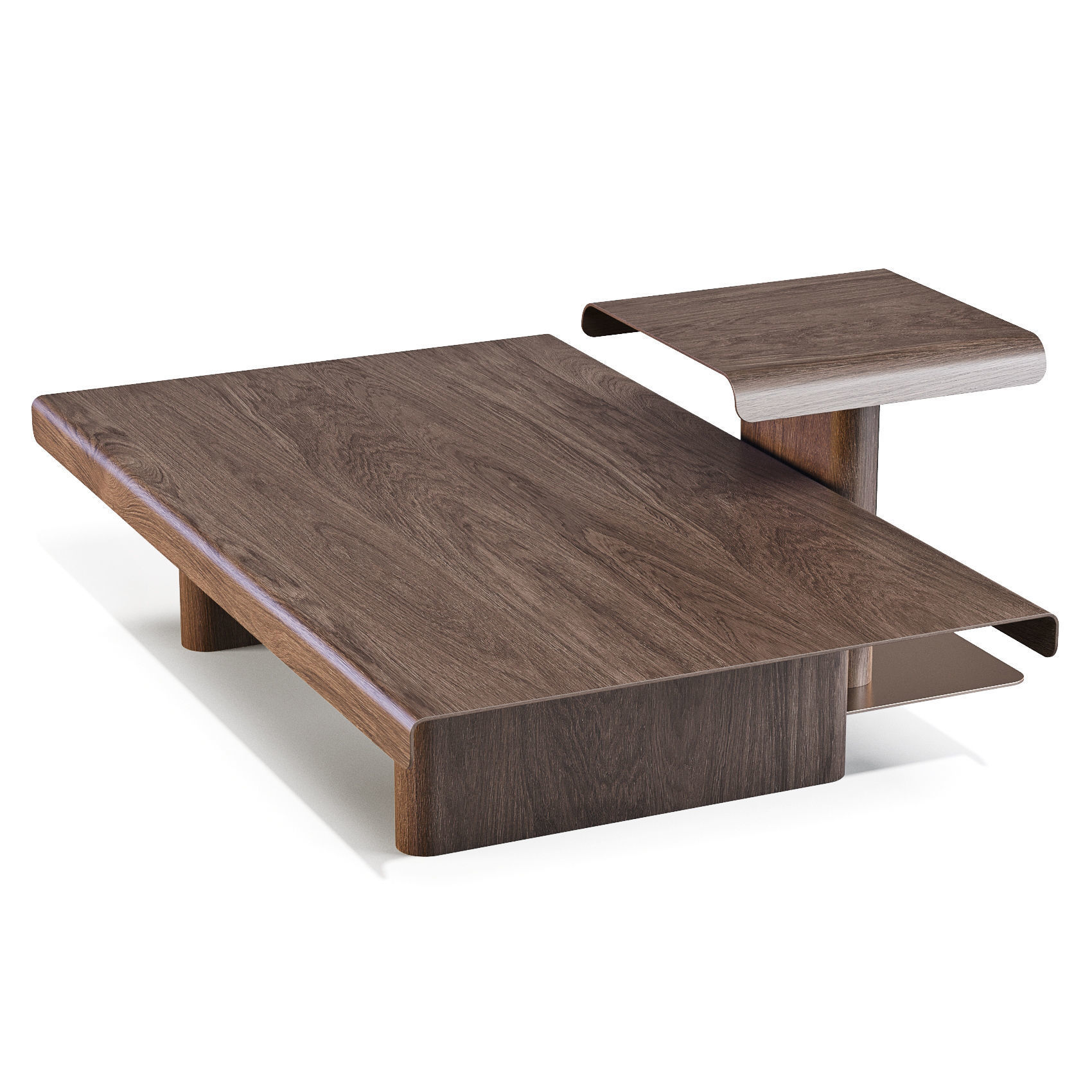 Ditre Italia Avalon - Coffee and Side Table 3D model_4