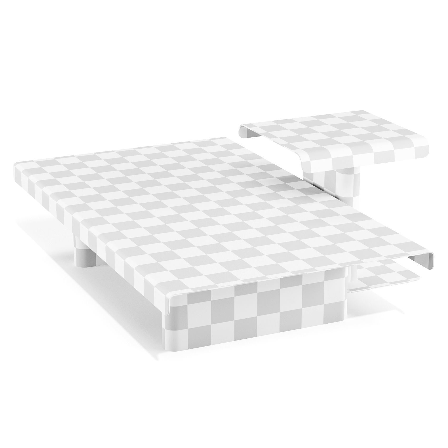 Ditre Italia Avalon - Coffee and Side Table 3D model_5