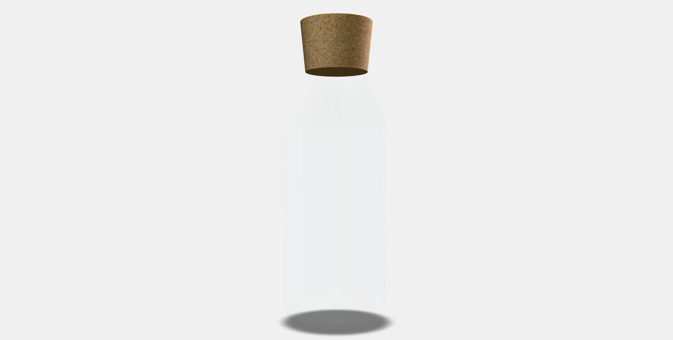 IKEA 365 Carafe with stopper Low-poly 3D model_12