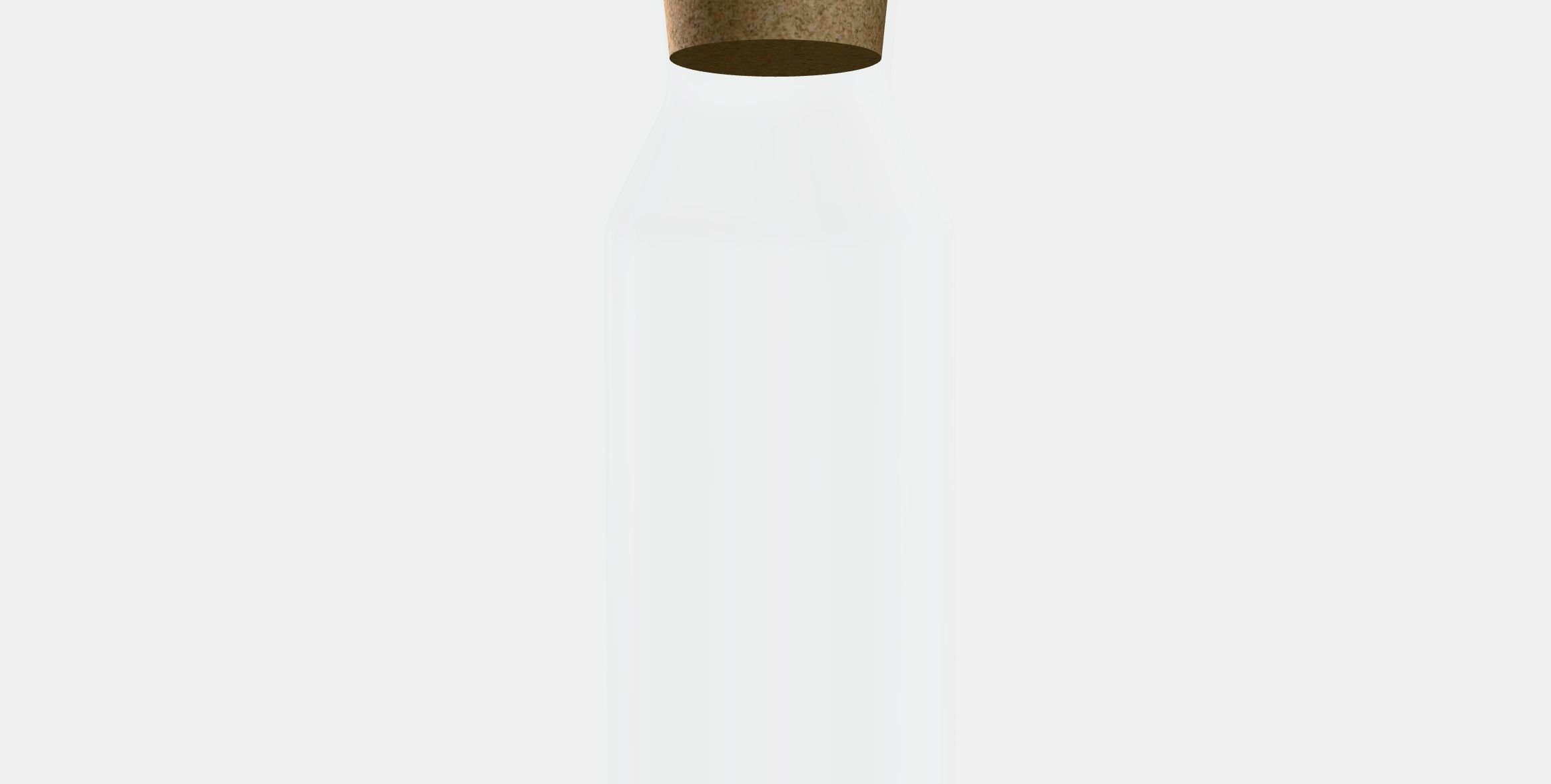 IKEA 365 Carafe with stopper Low-poly 3D model_9