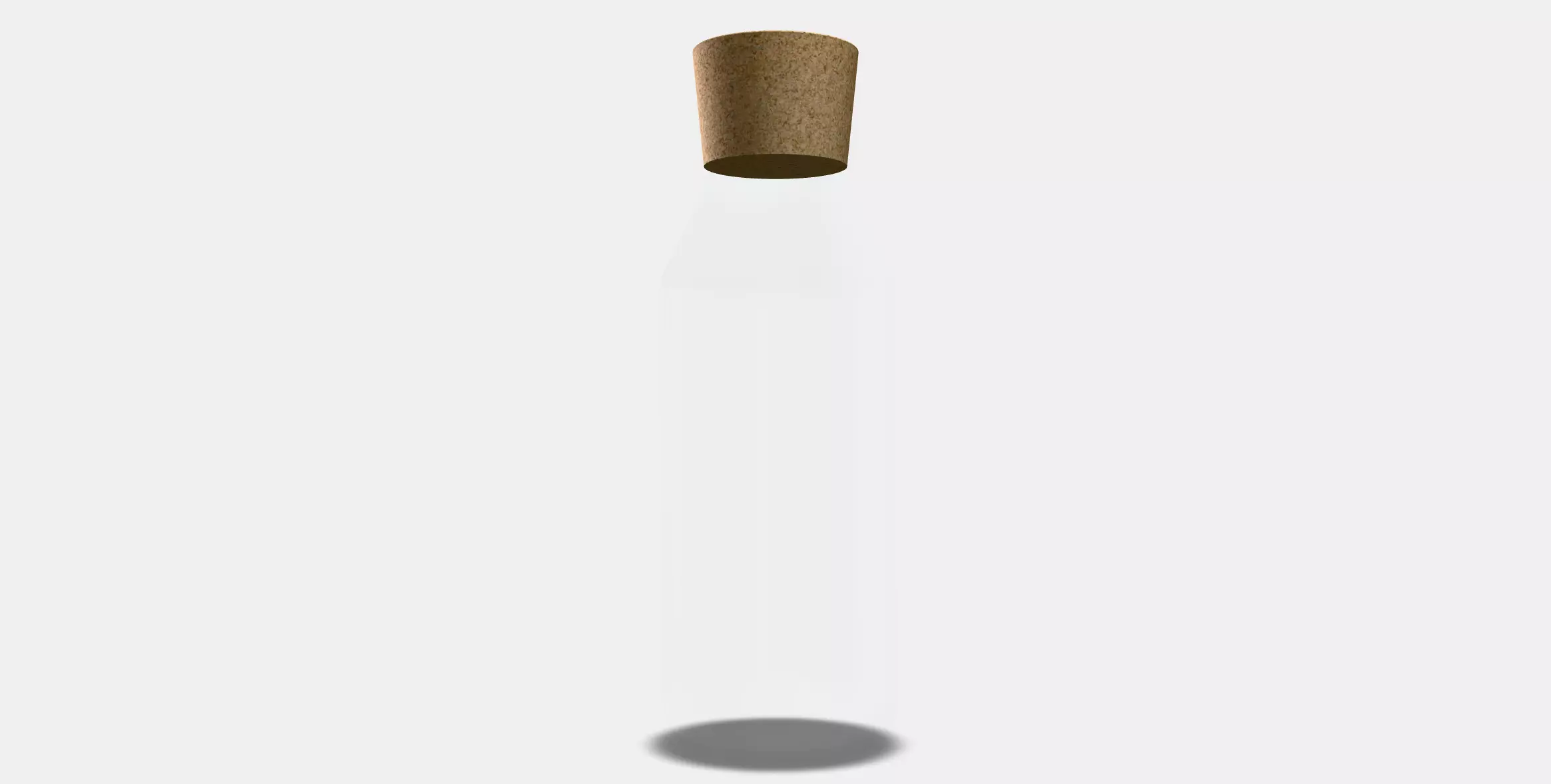 IKEA 365 Carafe with stopper Low-poly 3D model_0