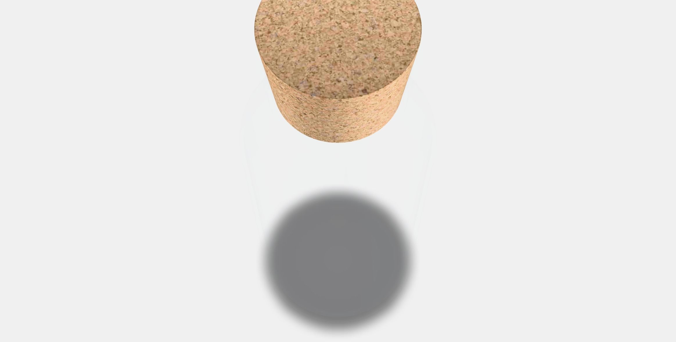 IKEA 365 Carafe with stopper Low-poly 3D model_4