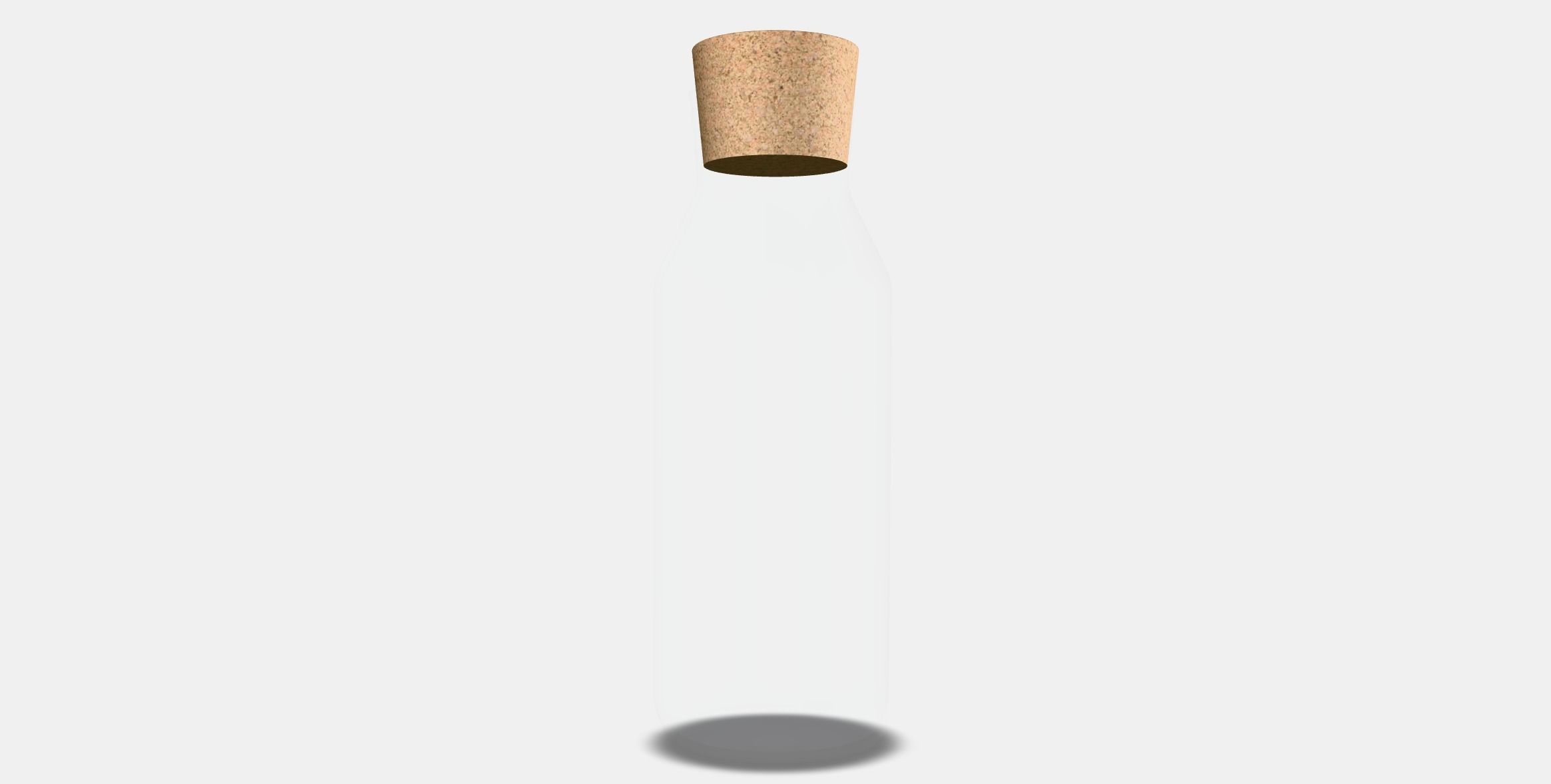 IKEA 365 Carafe with stopper Low-poly 3D model_16