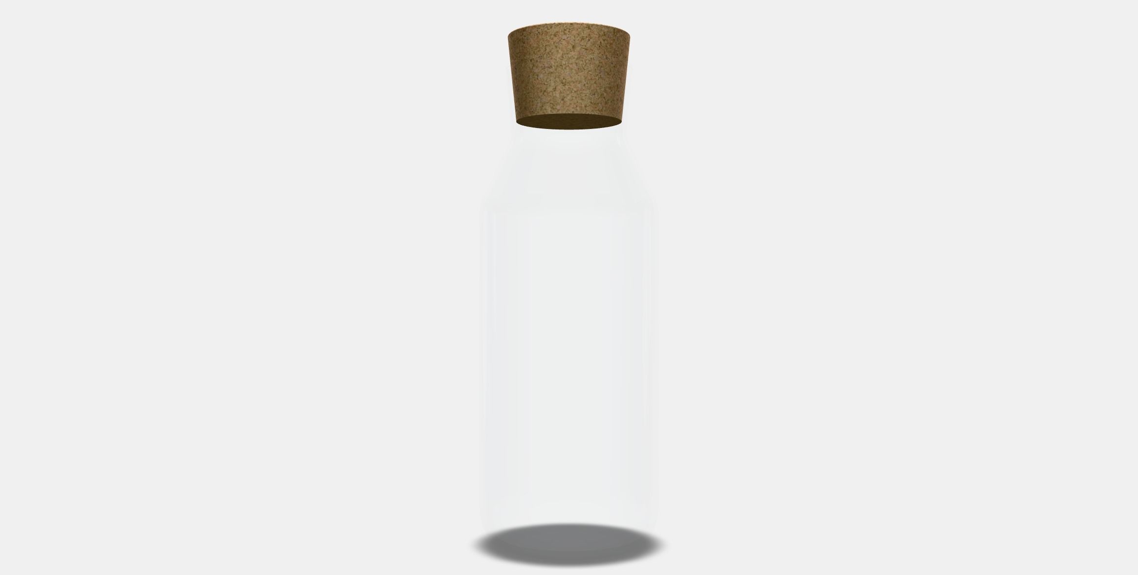 IKEA 365 Carafe with stopper Low-poly 3D model_10
