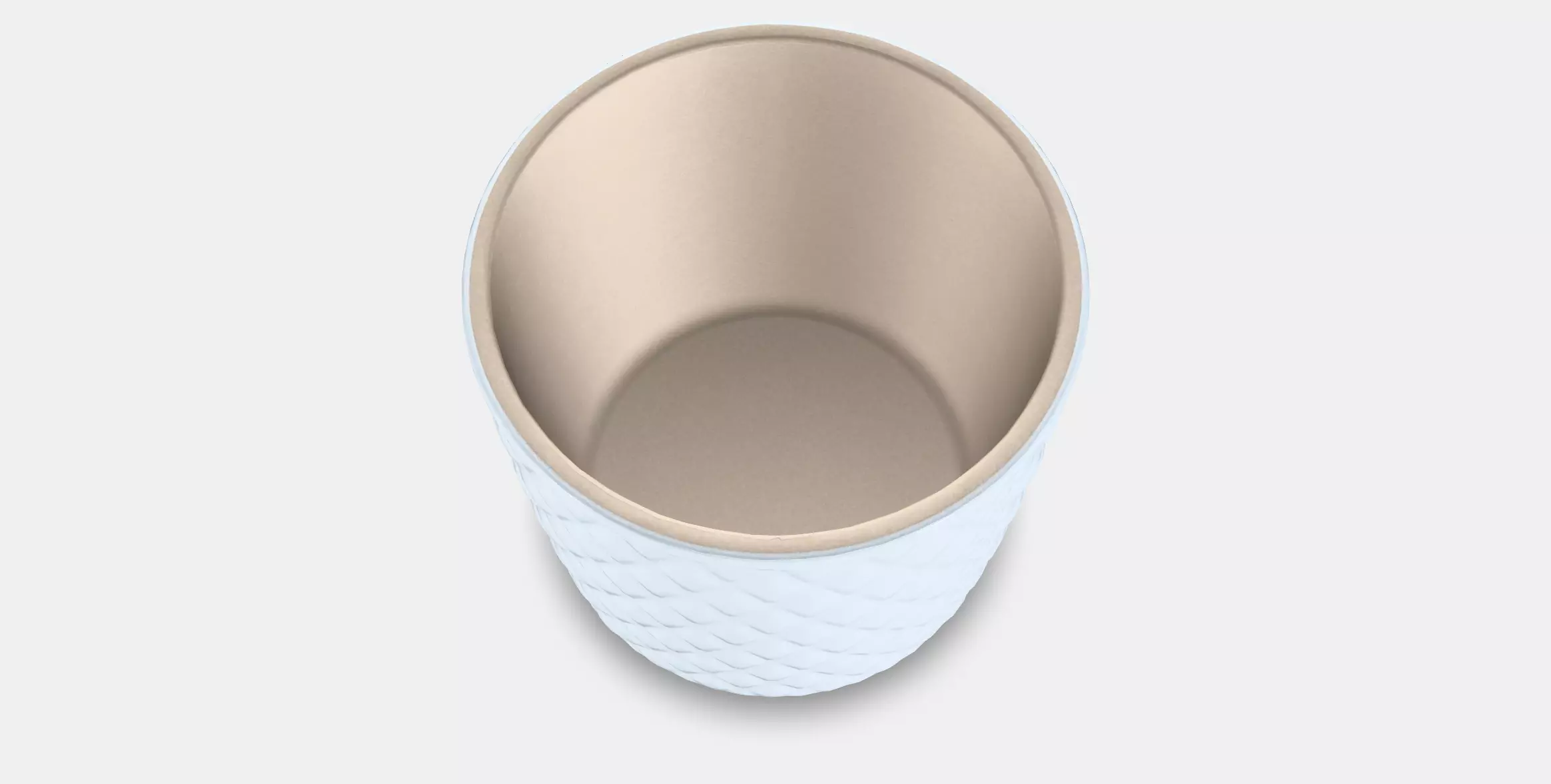 CHIAFRON Plant pot Low-poly 3D model