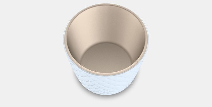 CHIAFRON Plant pot Low-poly 3D model