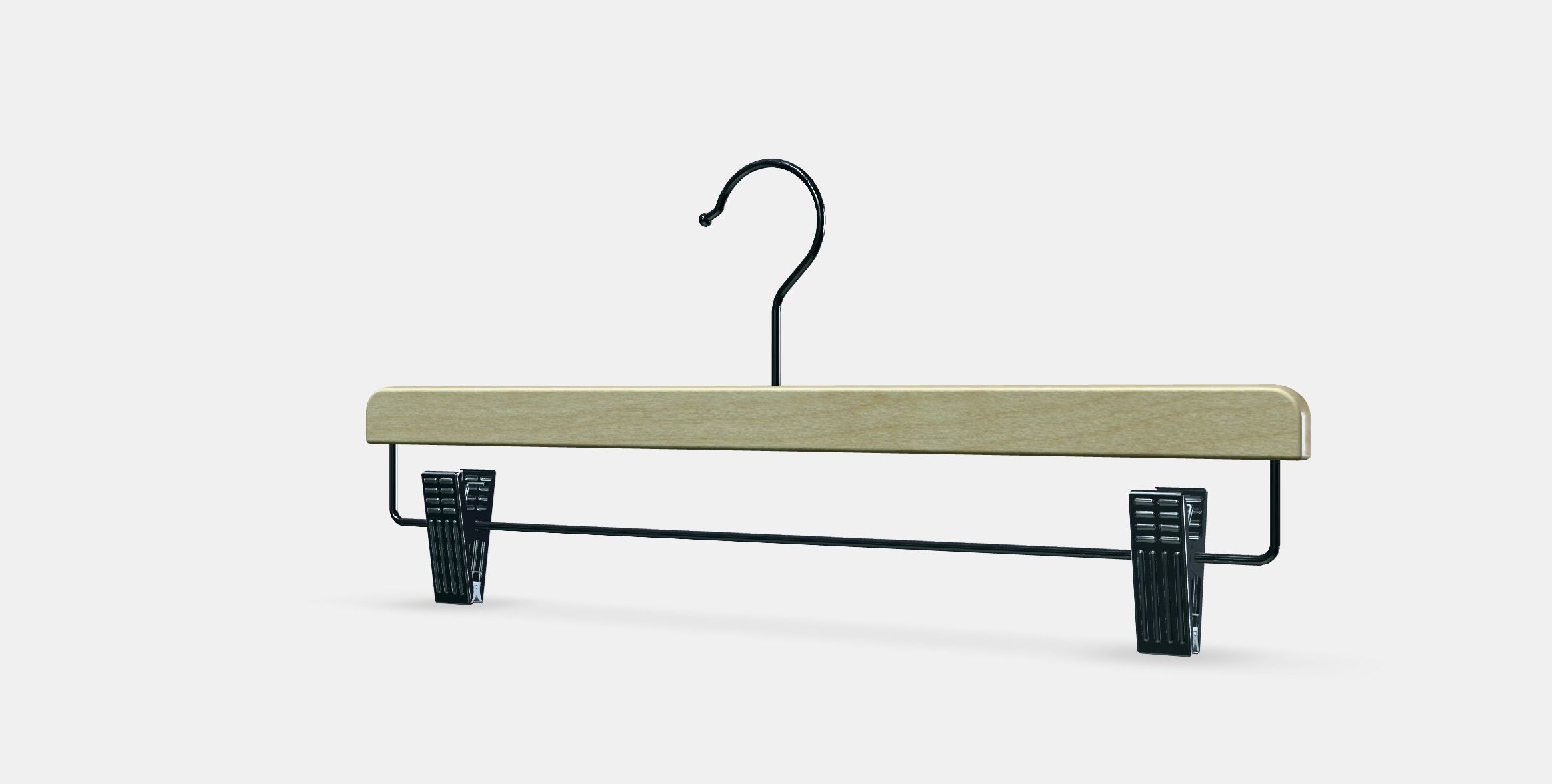 BUMERANG Skirt hanger Low-poly 3D model_26